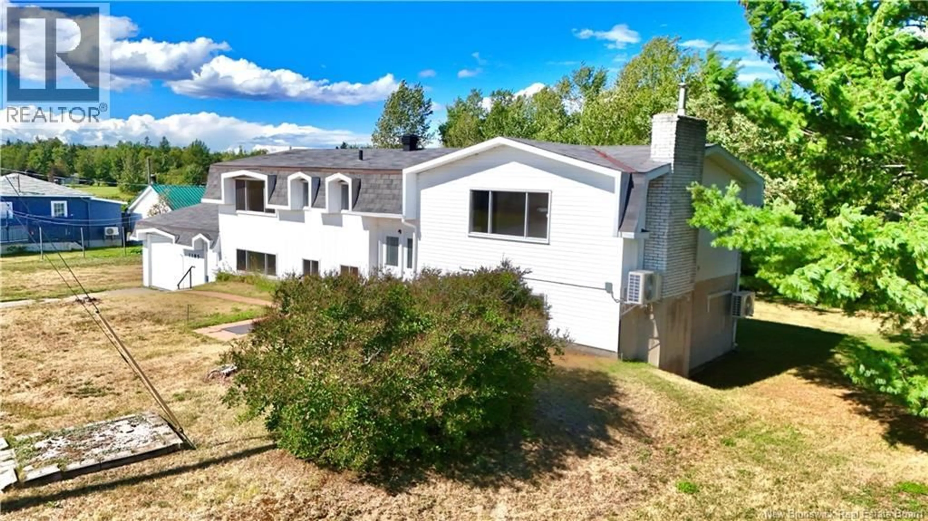 A pic from outside/outdoor area/front of a property/back of a property/a pic from drone, unknown for 1185 BRYAR, Beresford New Brunswick E8K1B2