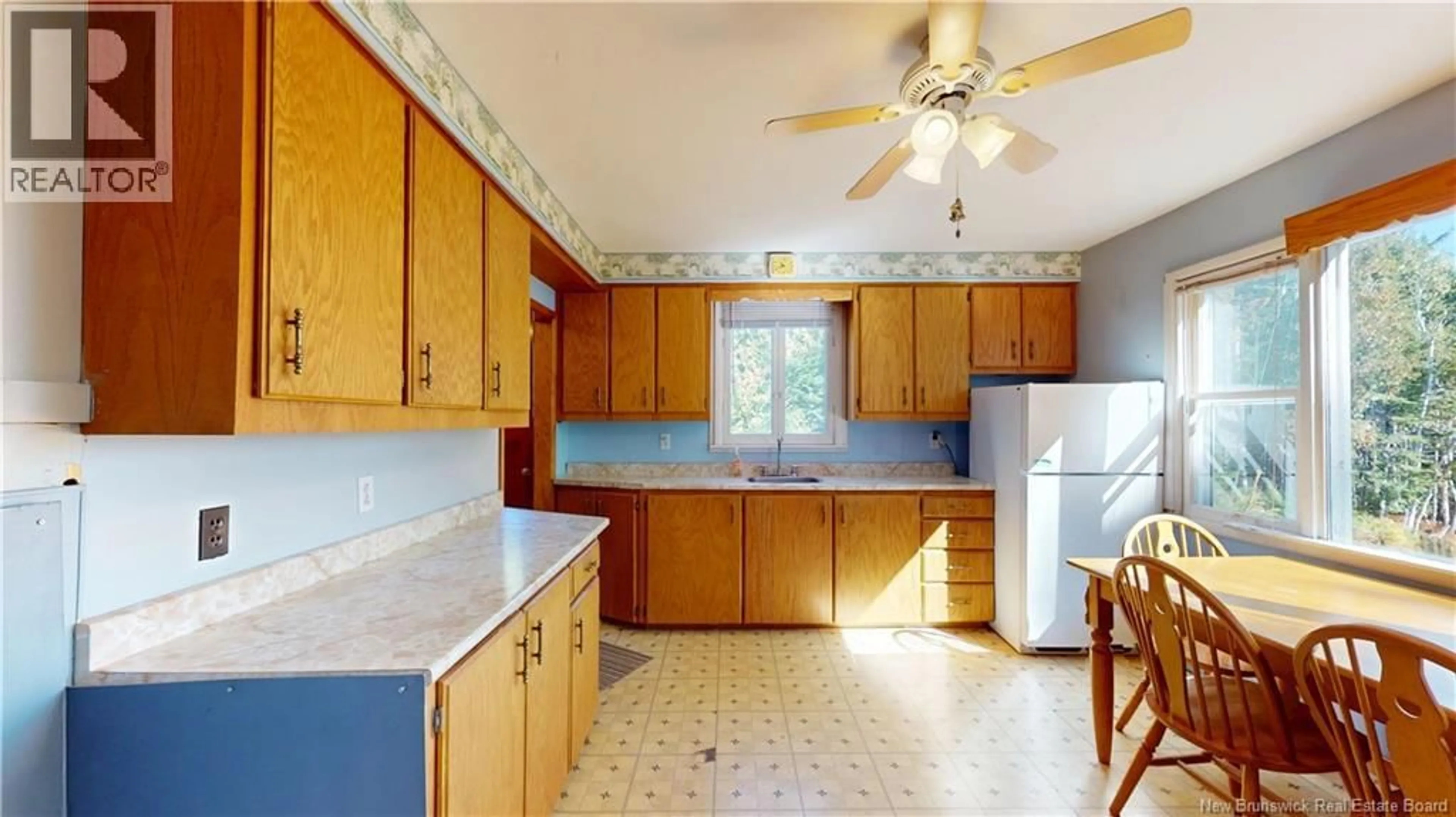 Standard kitchen, ceramic/tile floor for 1334 LORNEVILLE ROAD, Saint John New Brunswick E2M7H2