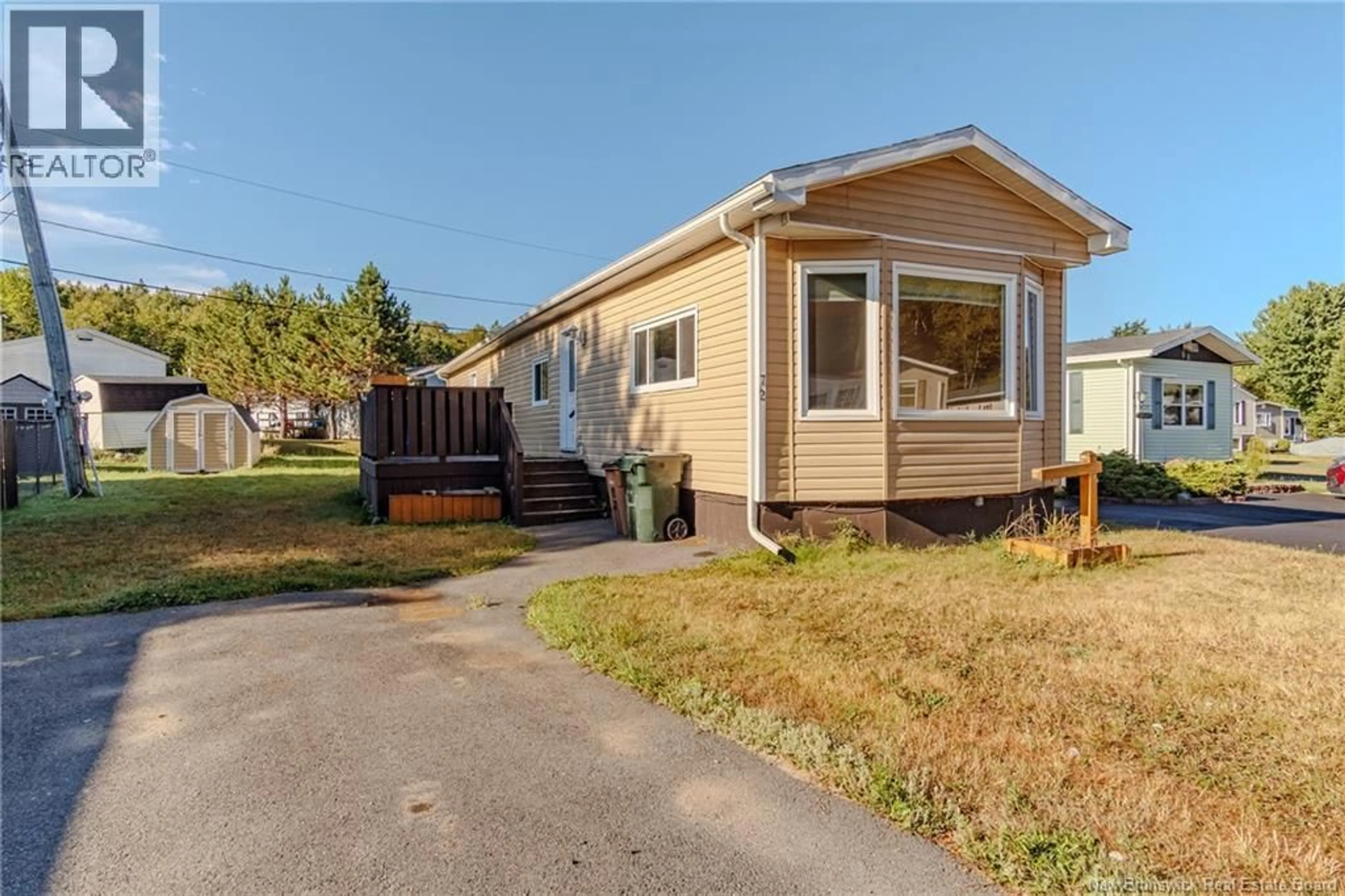 Home with vinyl exterior material, street for 72 CONIFER CRESCENT, Saint John New Brunswick E2K4T2