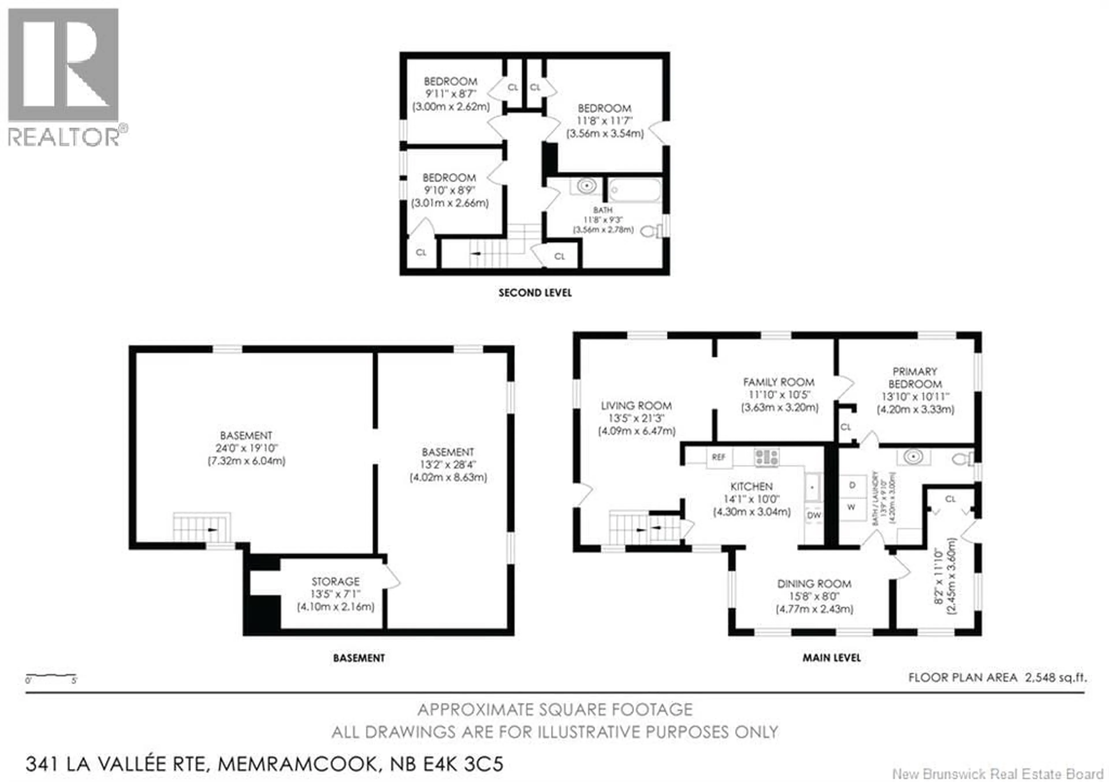 Floor plan for 341 LA VALLEE ROUTE, Memramcook New Brunswick E4K3C5
