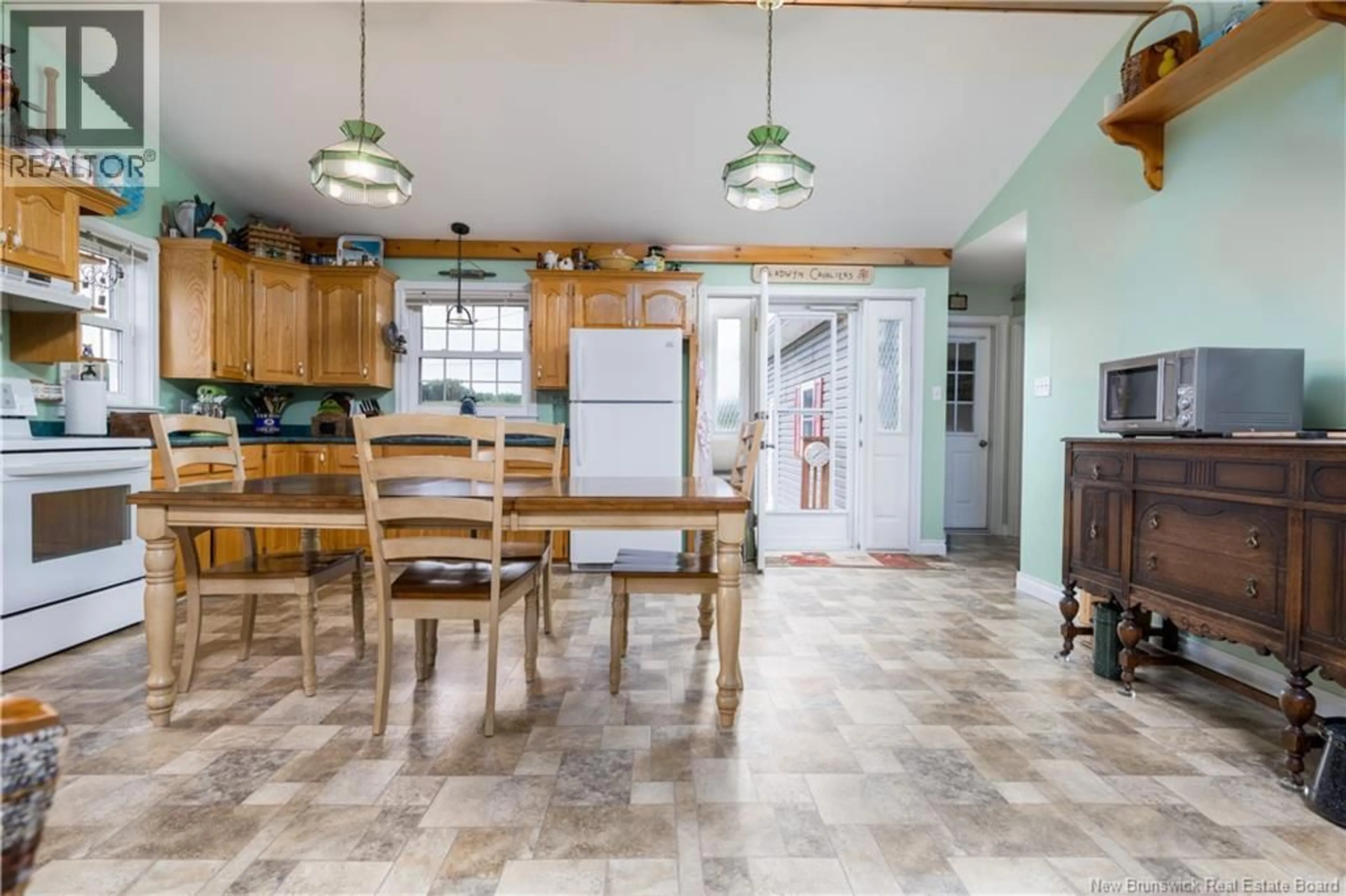 Open concept kitchen, ceramic/tile floor for 1145 ROUTE 390, Gladwyn New Brunswick E7H4N7