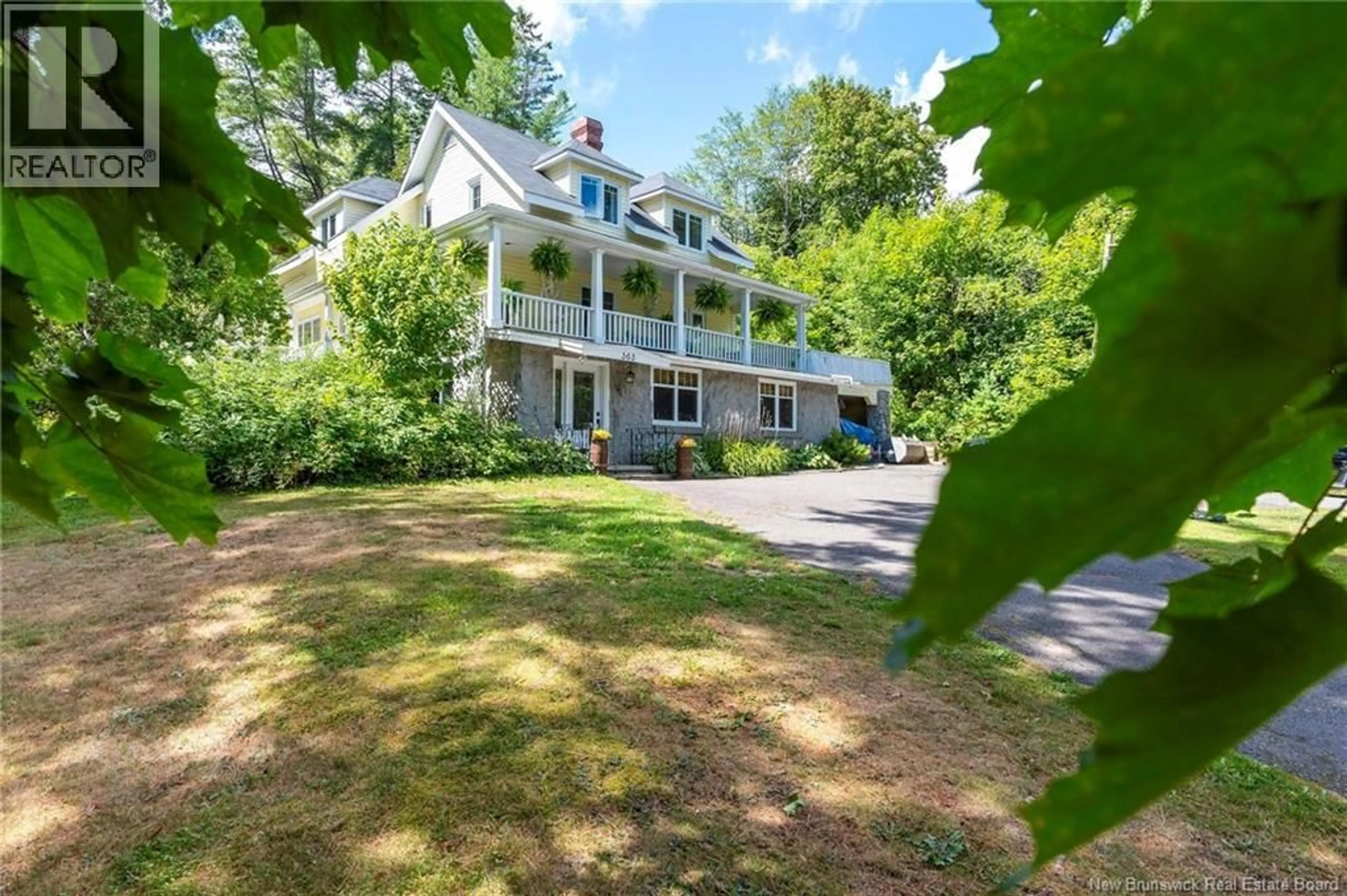 A pic from outside/outdoor area/front of a property/back of a property/a pic from drone, unknown for 363 NEREPIS ROAD, Grand Bay-Westfield New Brunswick E5K3A5