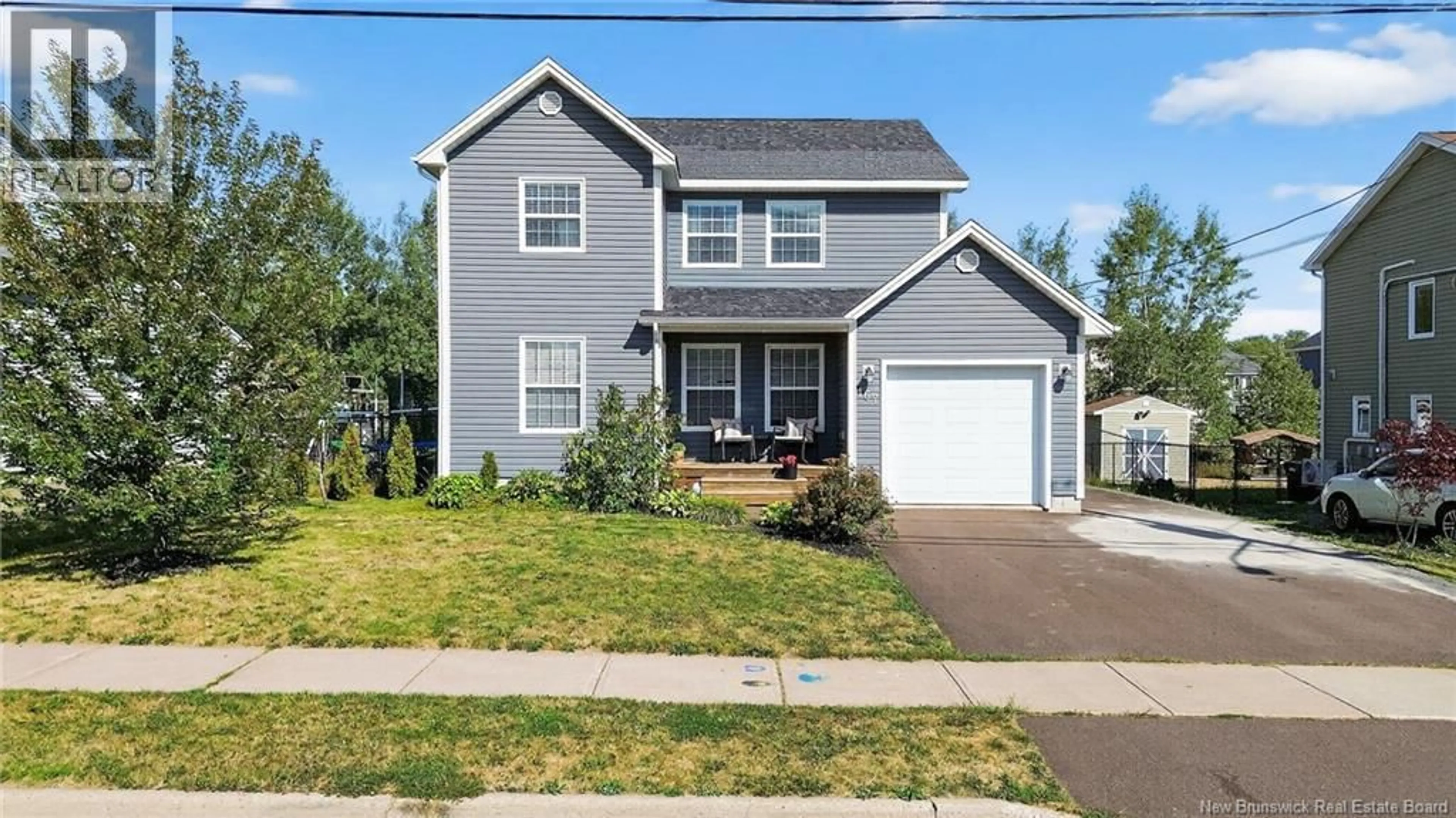 Home with vinyl exterior material, street for 167 CORIANDER STREET, Moncton New Brunswick E1G0R9
