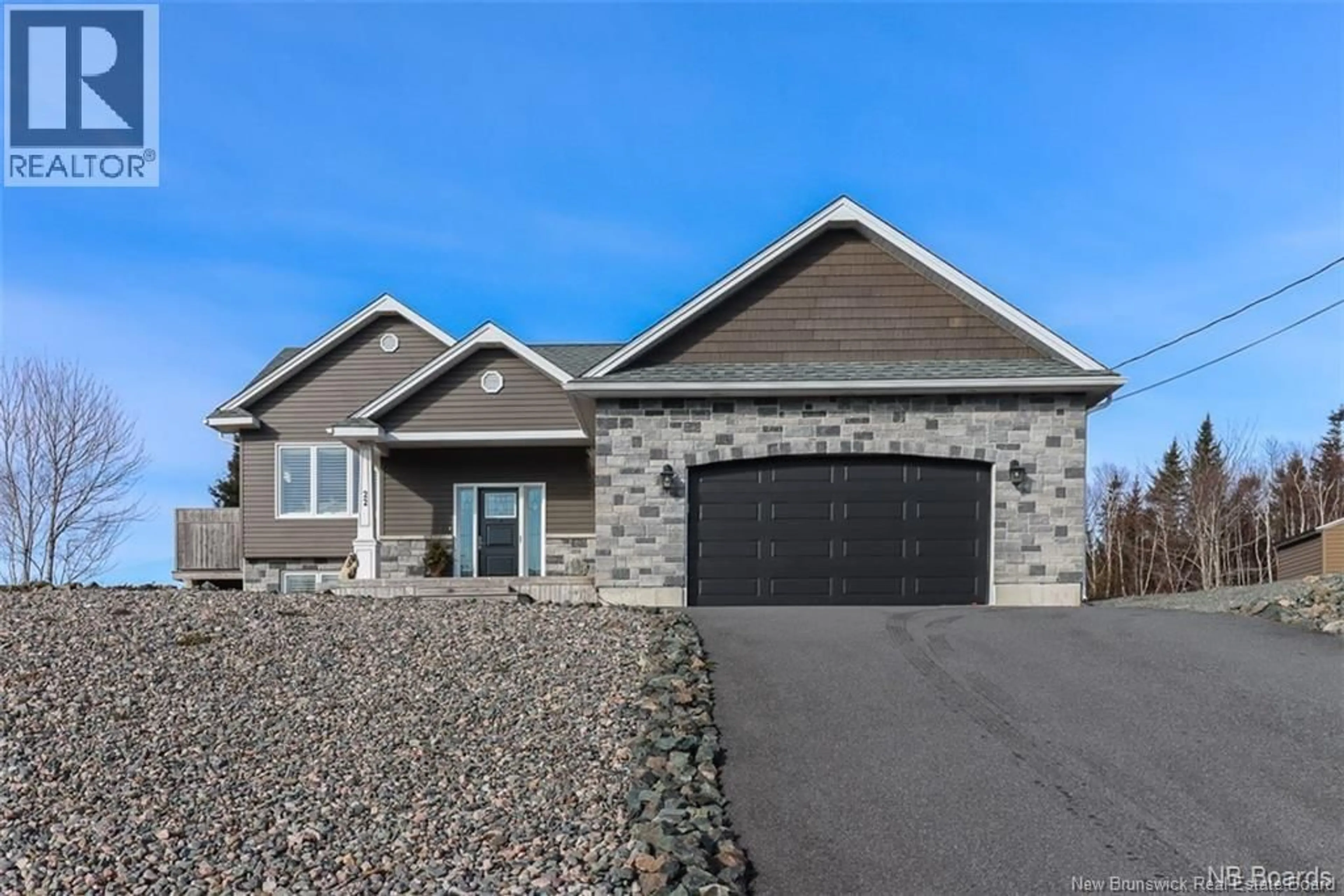 Home with brick exterior material, street for 22 MAPLECREST DRIVE, Grand Bay-Westfield New Brunswick E5K0B9