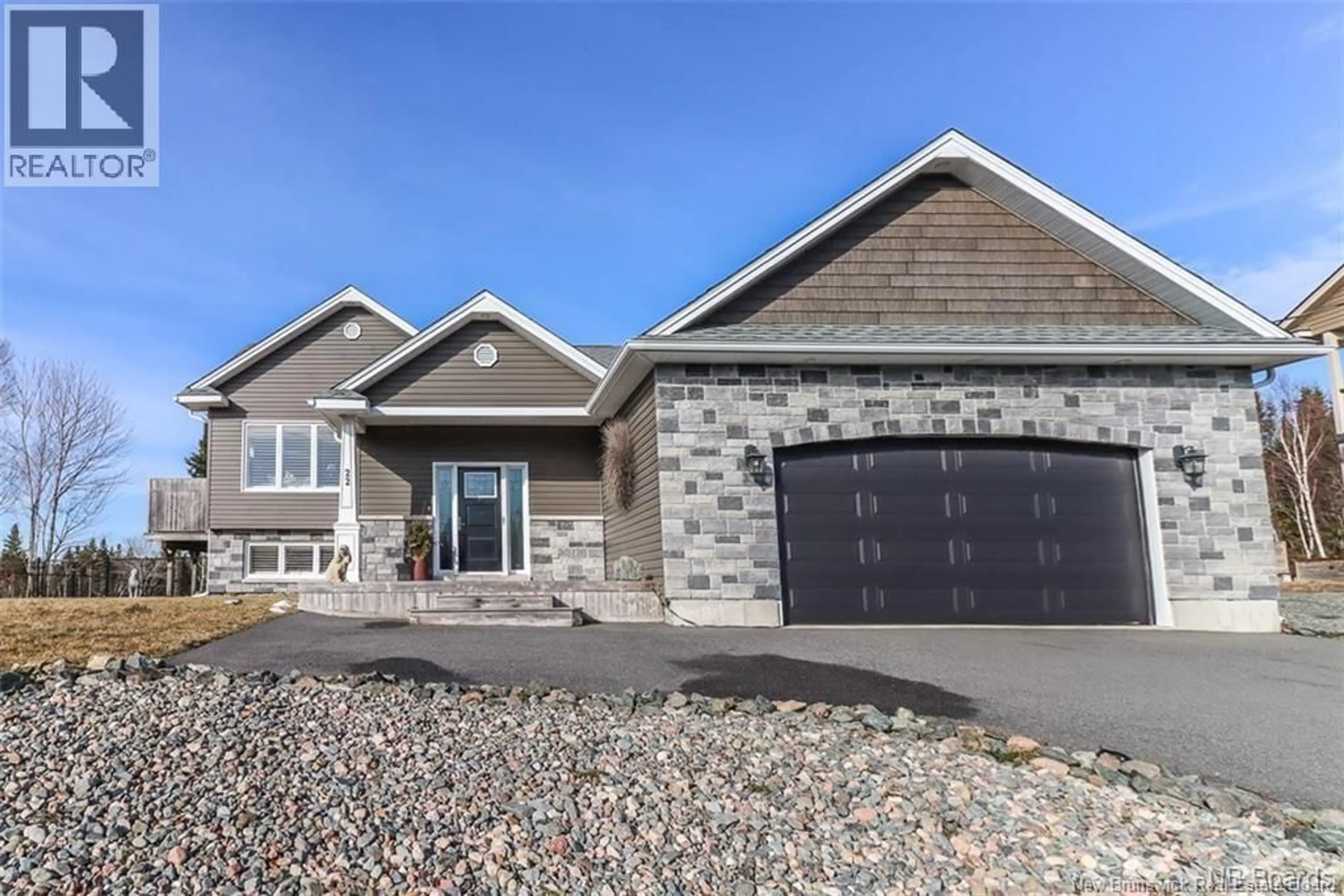 Home with brick exterior material, street for 22 MAPLECREST DRIVE, Grand Bay-Westfield New Brunswick E5K0B9
