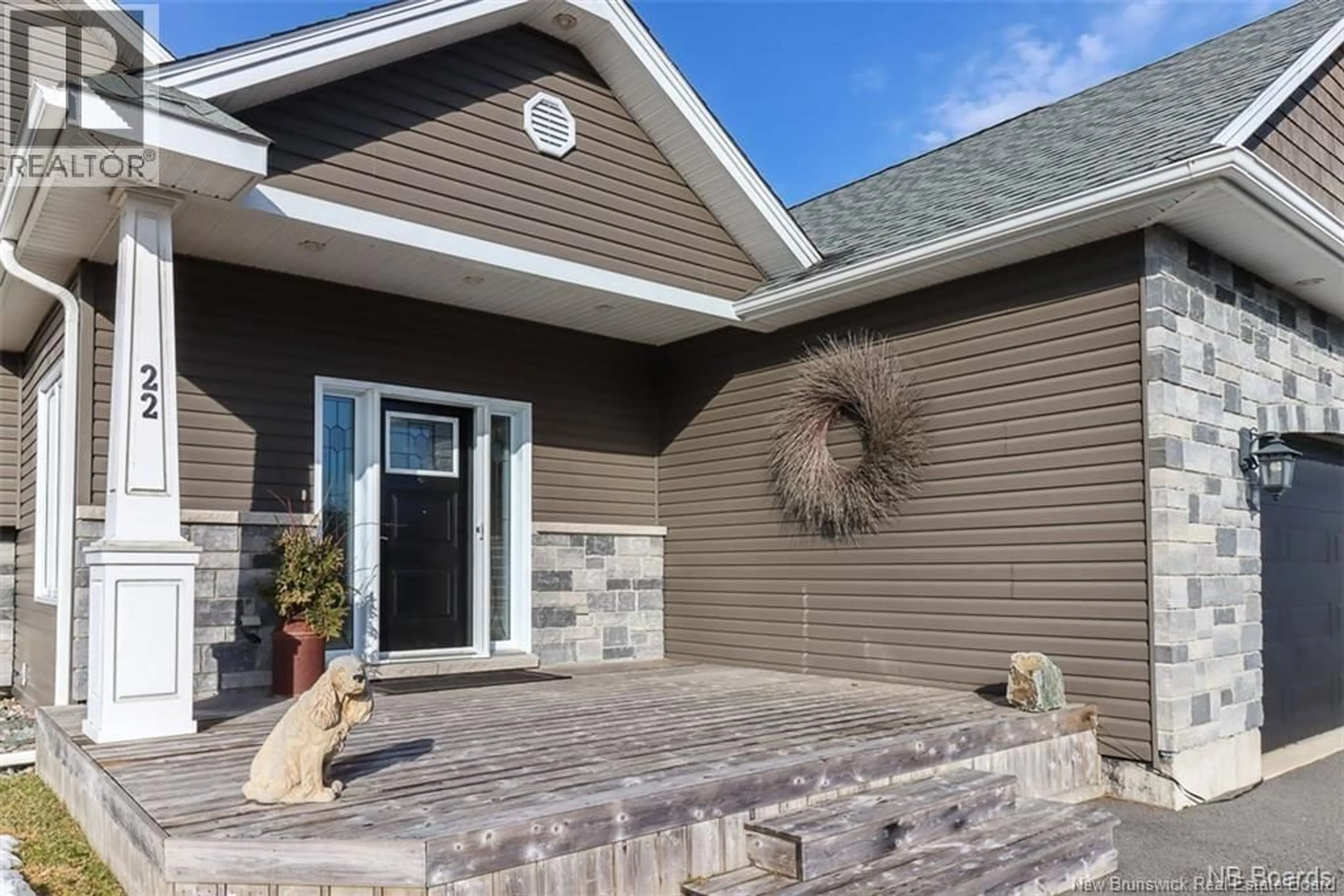 Home with vinyl exterior material, unknown for 22 MAPLECREST DRIVE, Grand Bay-Westfield New Brunswick E5K0B9