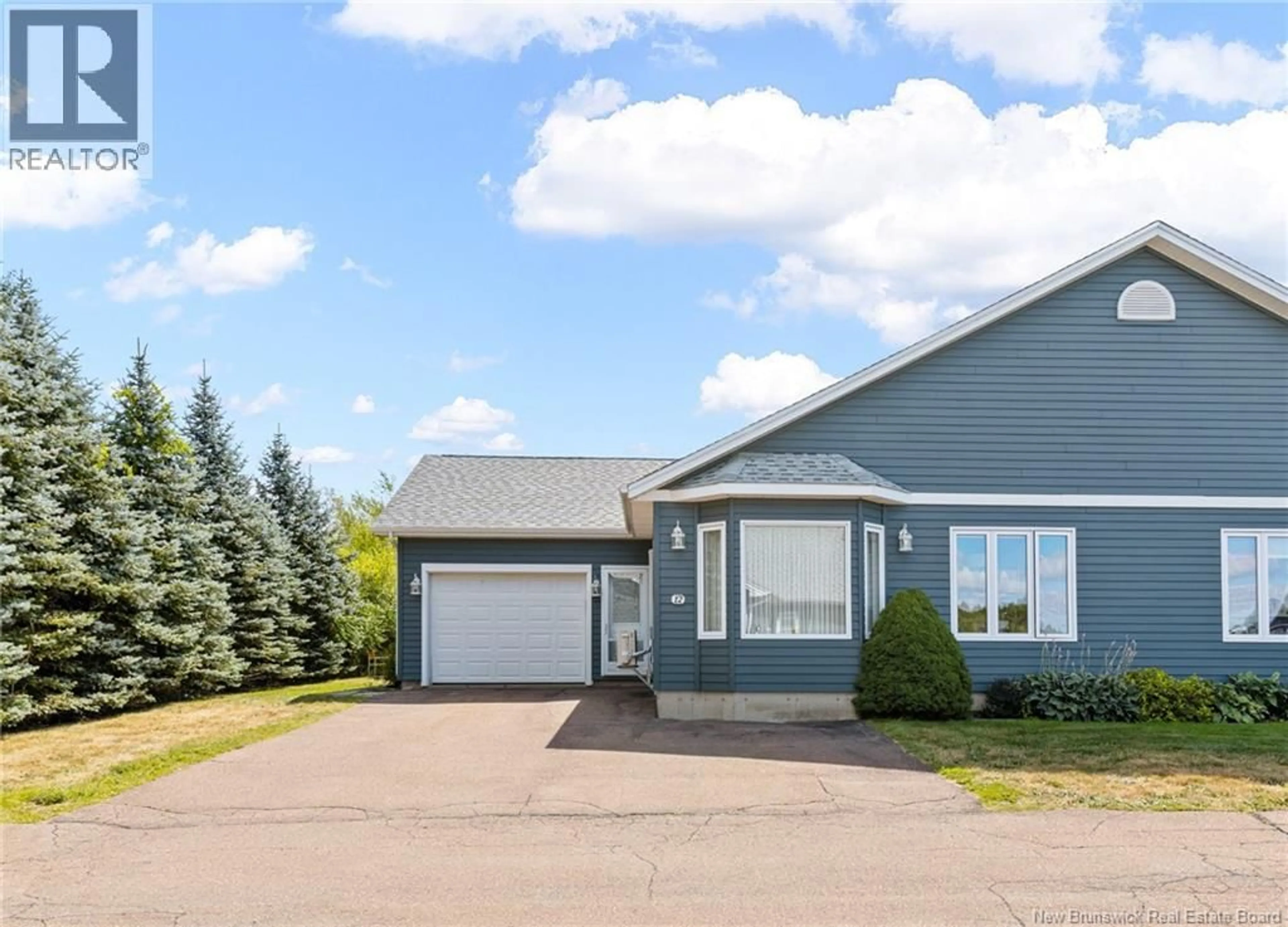 Home with vinyl exterior material, street for 12 - 97 RUE DONAT, Moncton New Brunswick E4P1P9