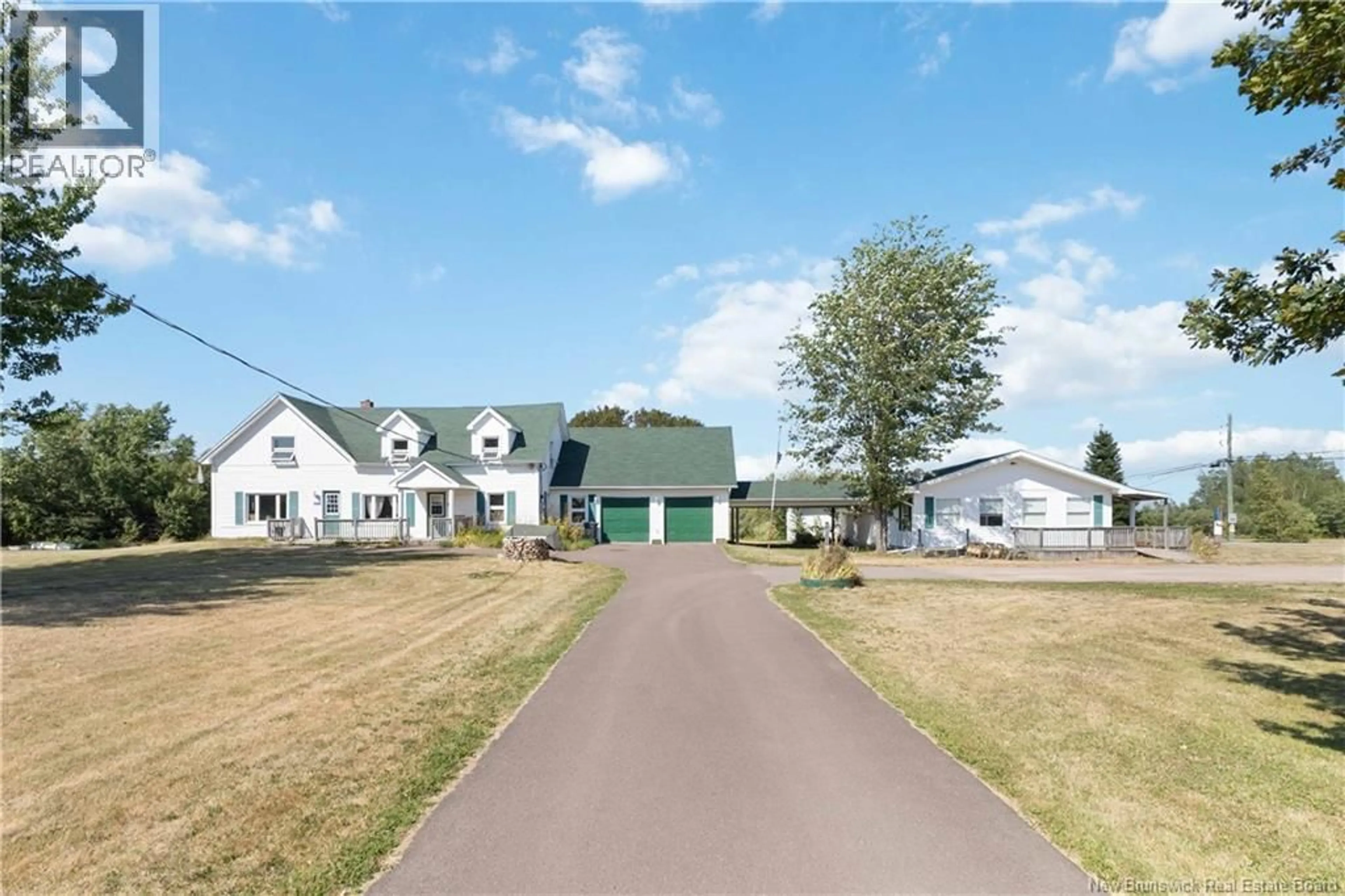 A pic from outside/outdoor area/front of a property/back of a property/a pic from drone, street for 2272 ACADIE ROAD, Cap-Pelé New Brunswick E4N1C6