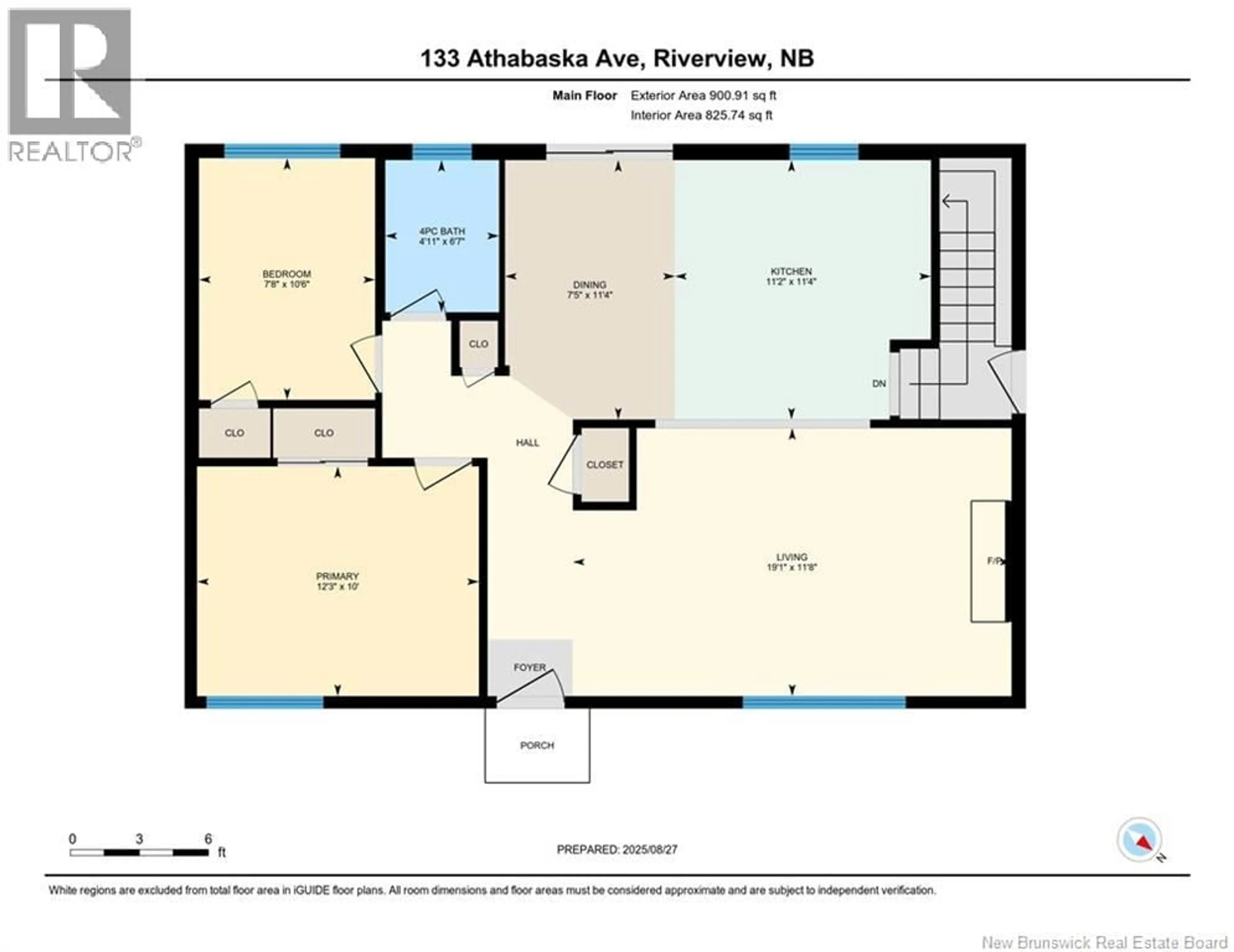 Floor plan for 133 ATHABASKA, Riverview New Brunswick E1B2T2