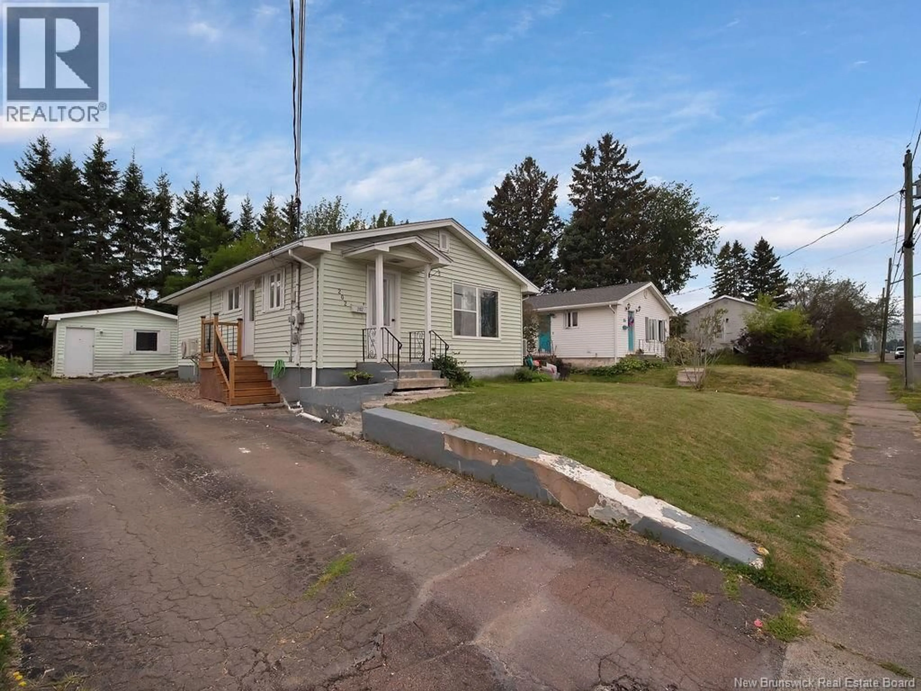 Home with vinyl exterior material, street for 202 NOEL STREET, Moncton New Brunswick E1C4G4