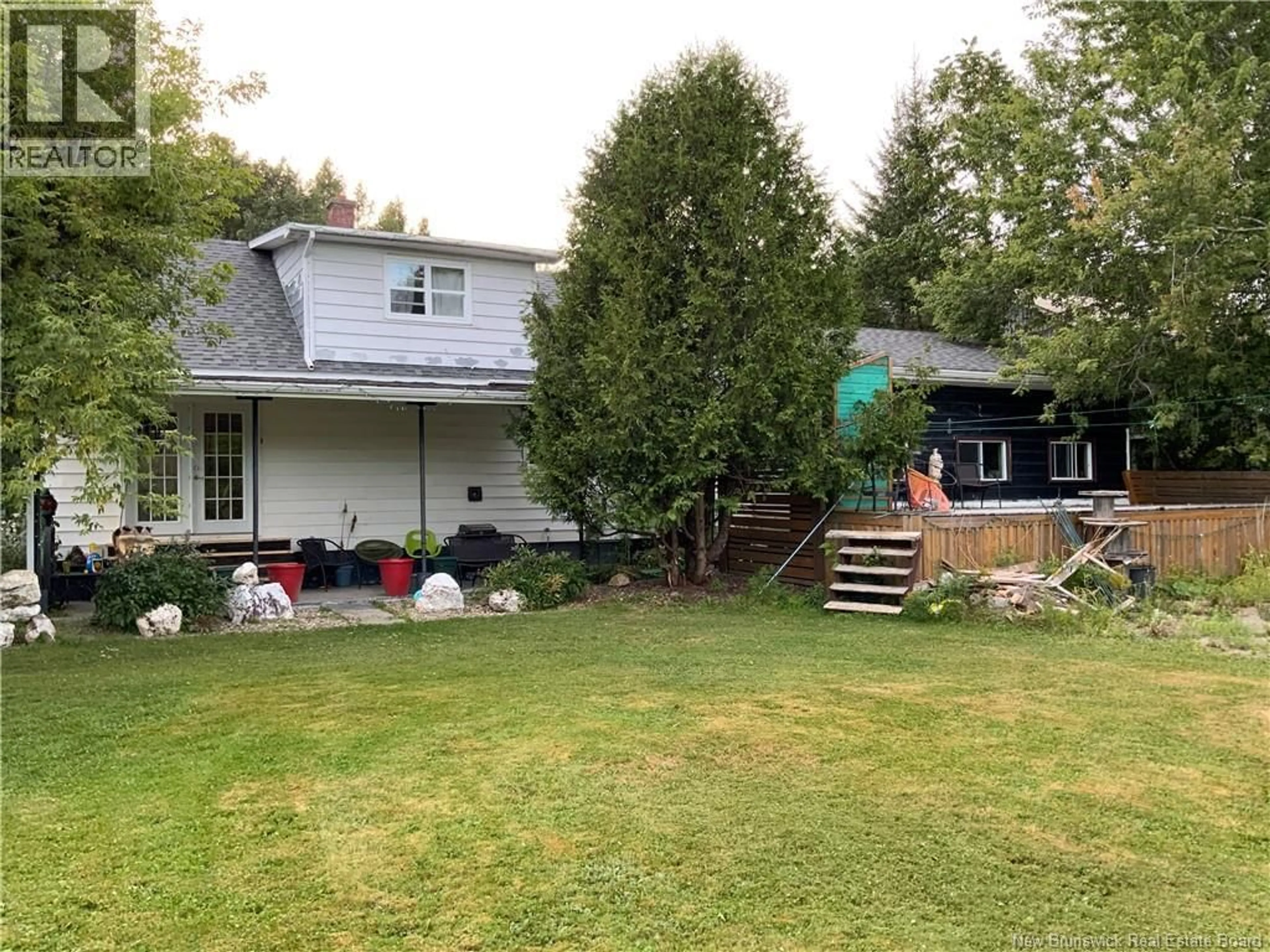 A pic from outside/outdoor area/front of a property/back of a property/a pic from drone, unknown for 22 ALLEN DRIVE, Aroostook New Brunswick E7H1A5
