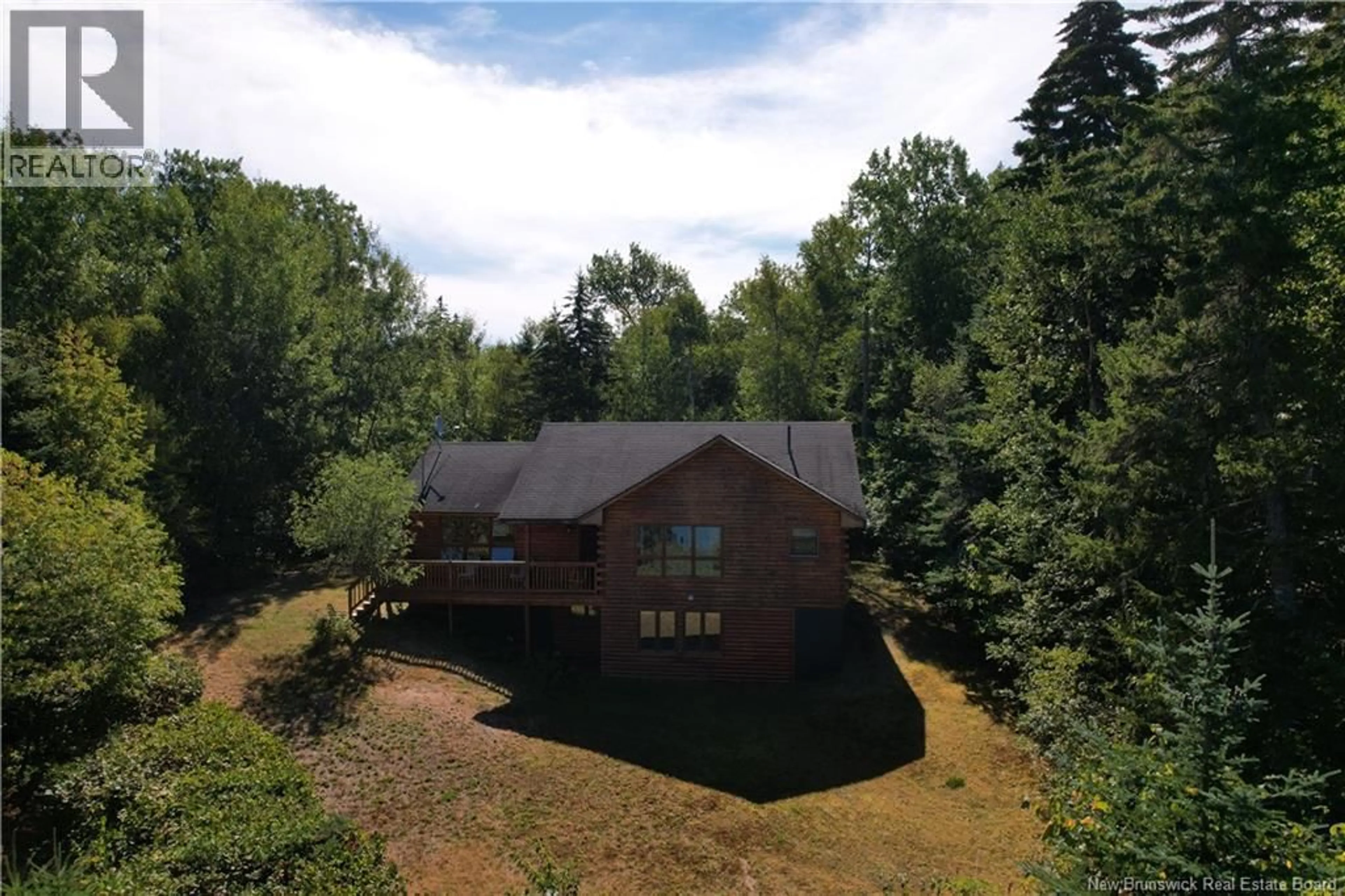 A pic from outside/outdoor area/front of a property/back of a property/a pic from drone, unknown for 389 BUNKER HILL ROAD, Wilsons Beach New Brunswick E5E1M4