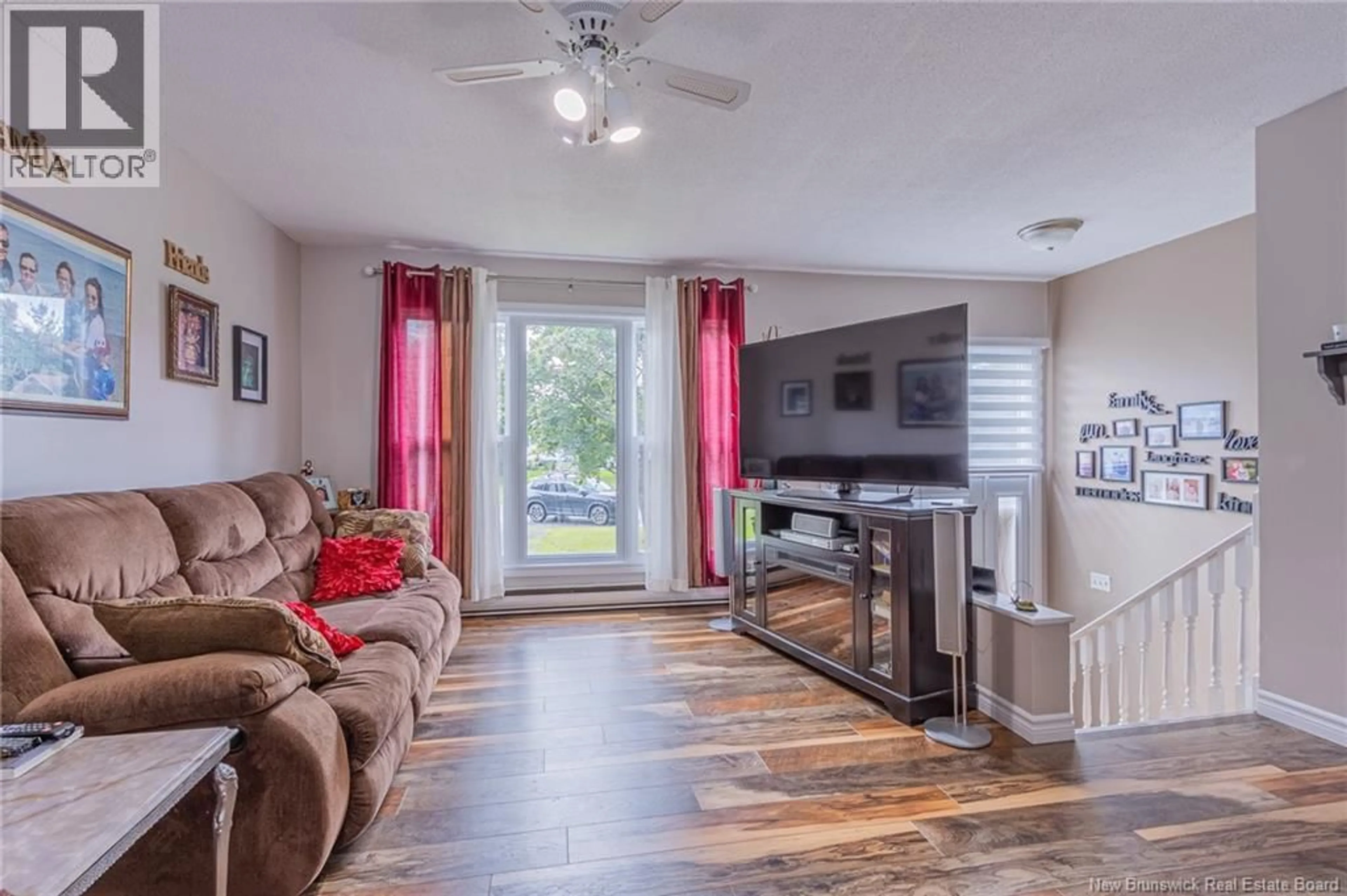 Living room with furniture, unknown for 214 MAURICE CRESCENT, Beresford New Brunswick E8K1L4