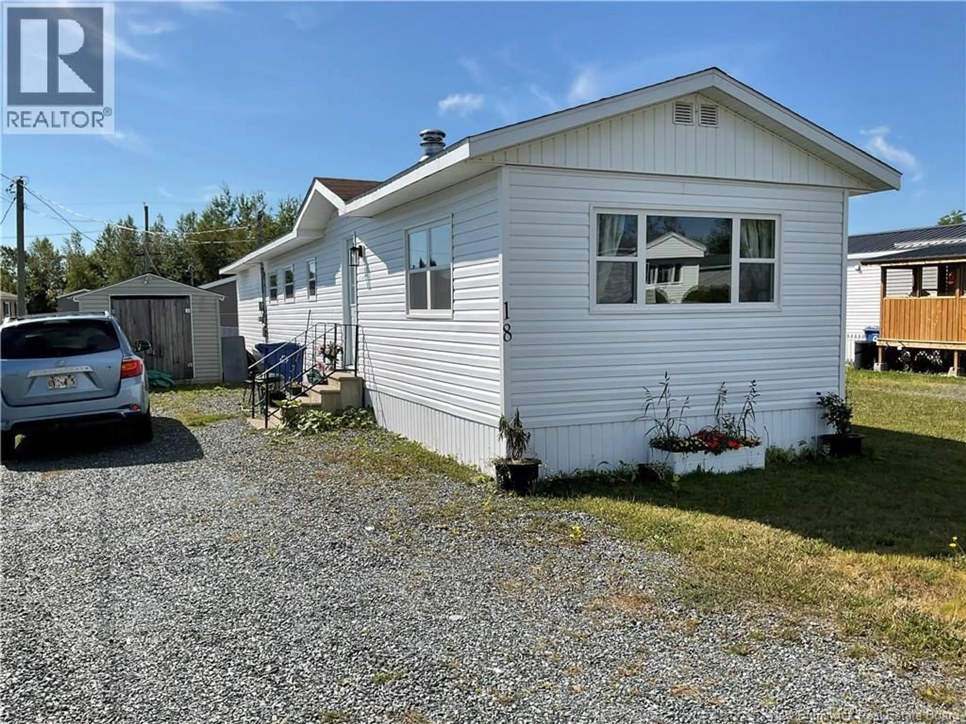 Home with vinyl exterior material, unknown for 18 VIEW LANE, Jacksonville New Brunswick E7M0A5