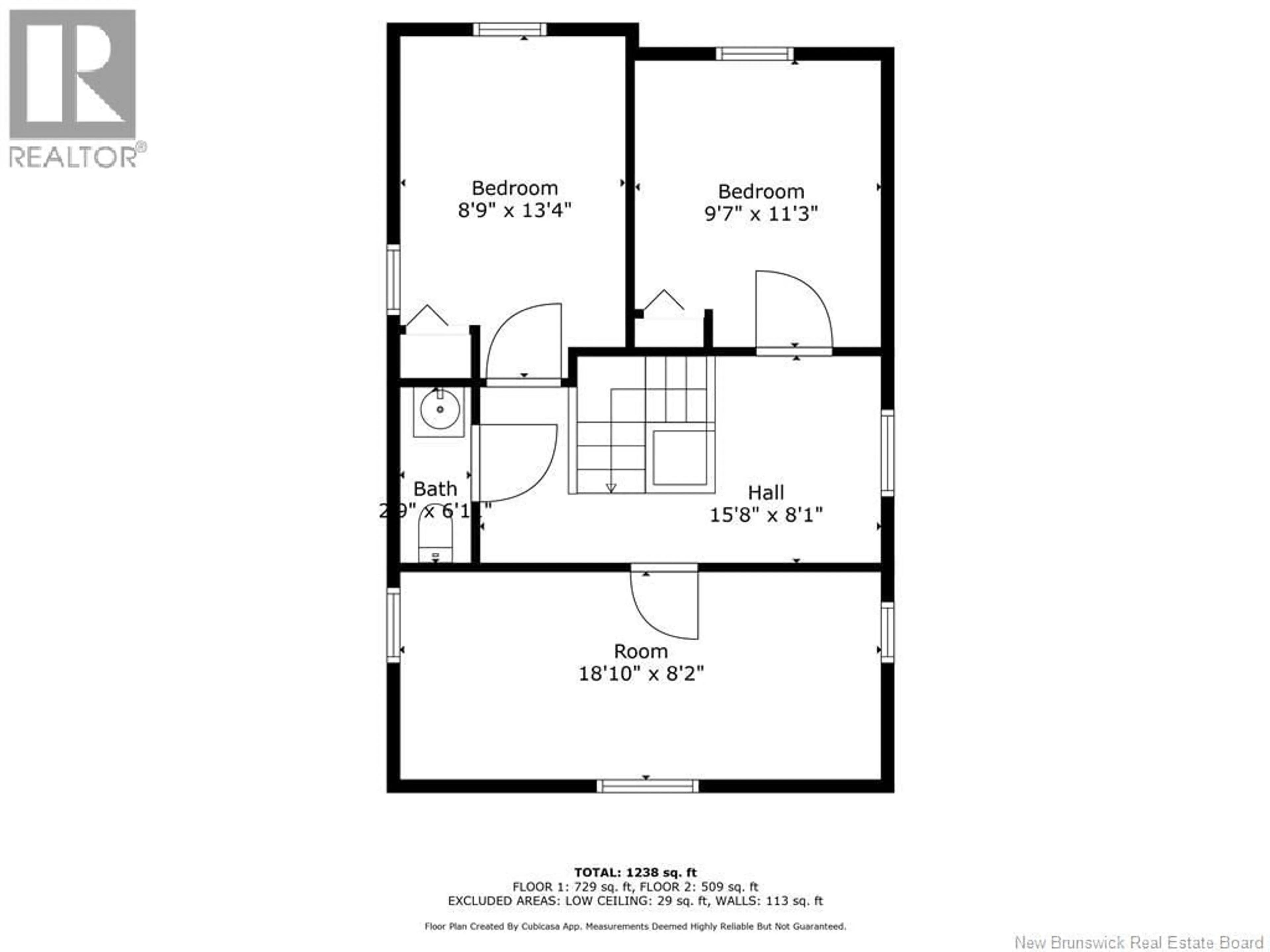Floor plan for 453 CHALEUR, Charlo New Brunswick E8E2B9