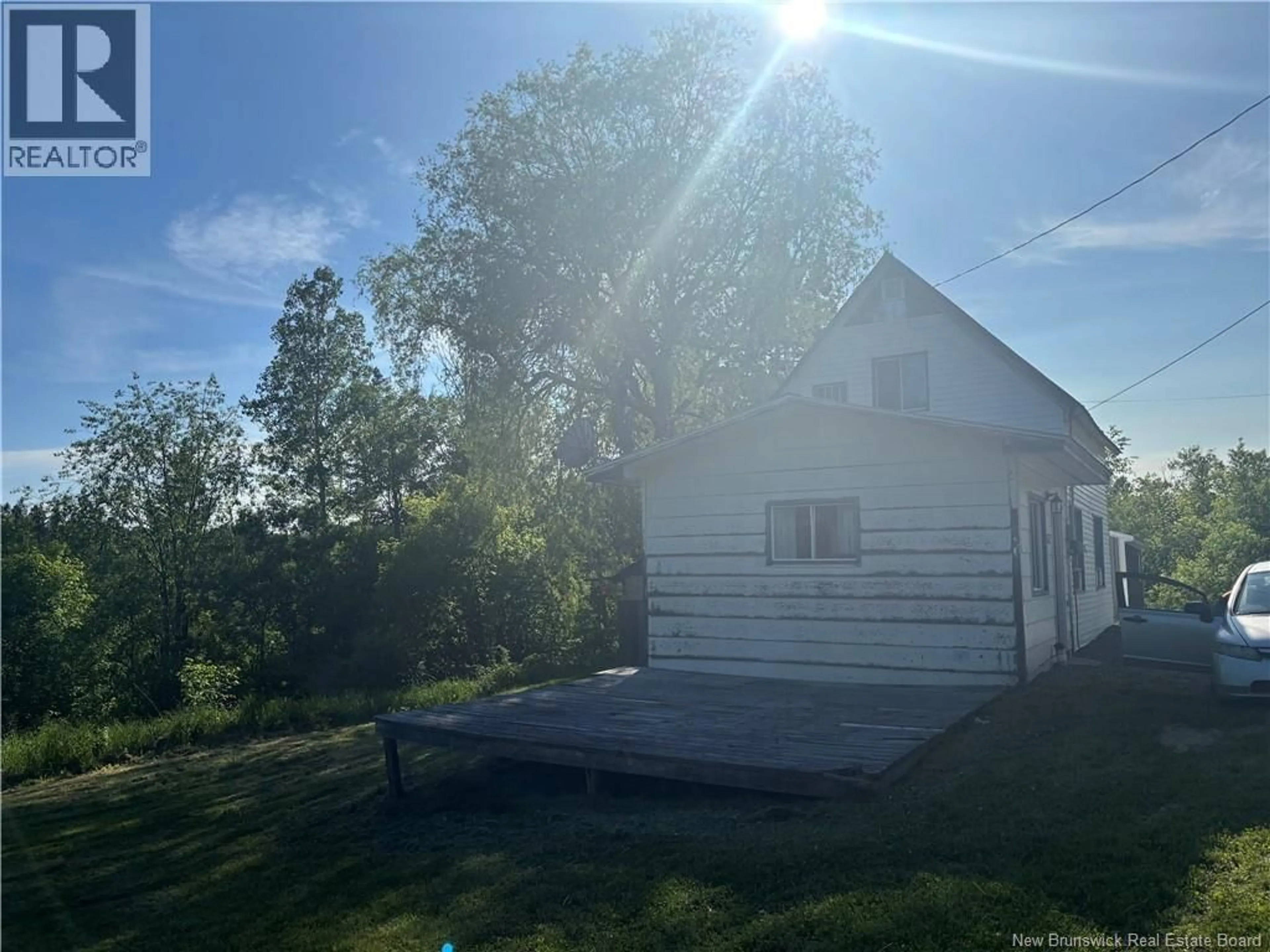A pic from outside/outdoor area/front of a property/back of a property/a pic from drone, unknown for 4597 JUNIPER ROAD, Florenceville-Bristol New Brunswick E7L2J9