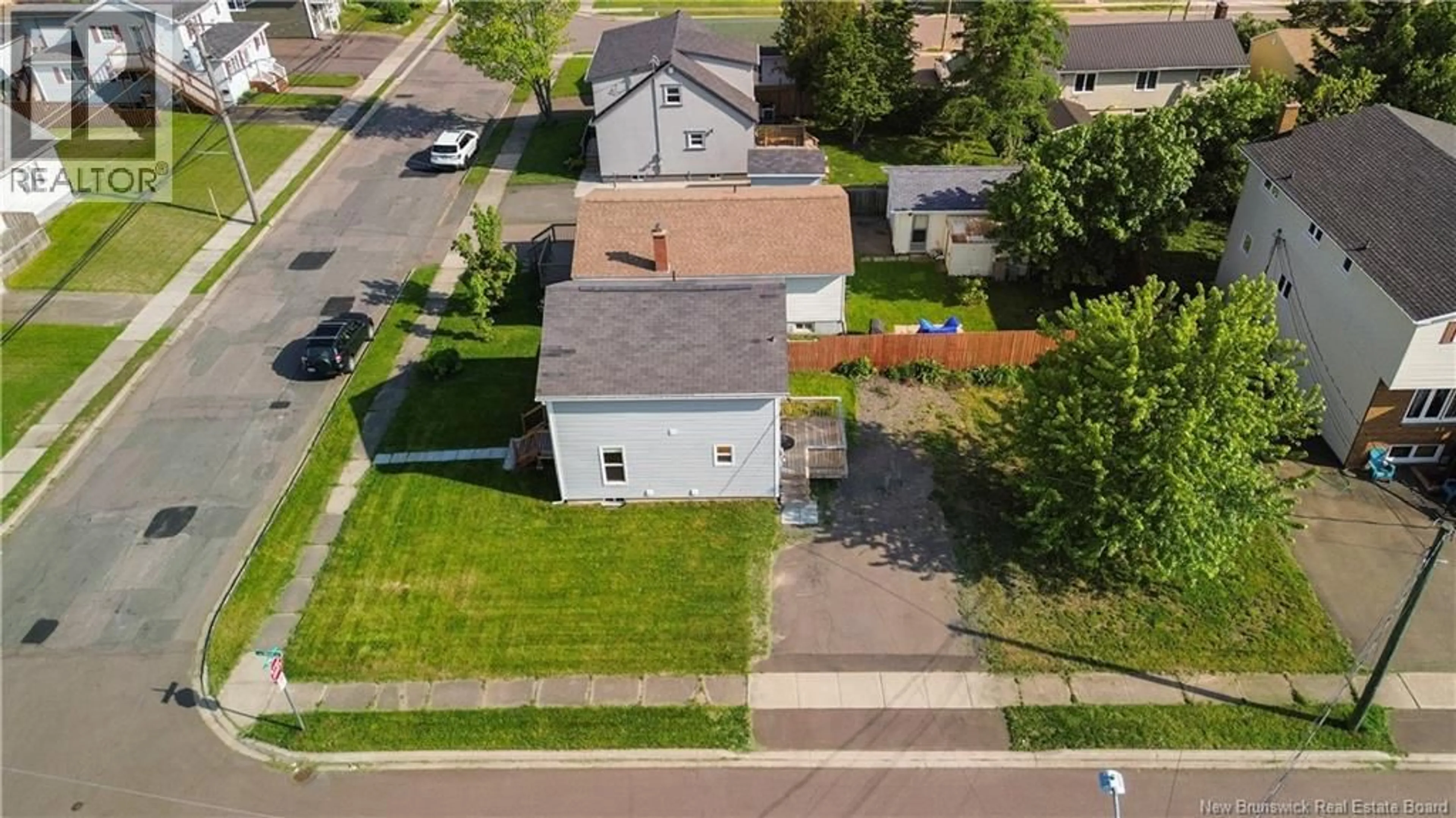 A pic from outside/outdoor area/front of a property/back of a property/a pic from drone, street for 133 CHURCHILL STREET, Moncton New Brunswick E1C7J6