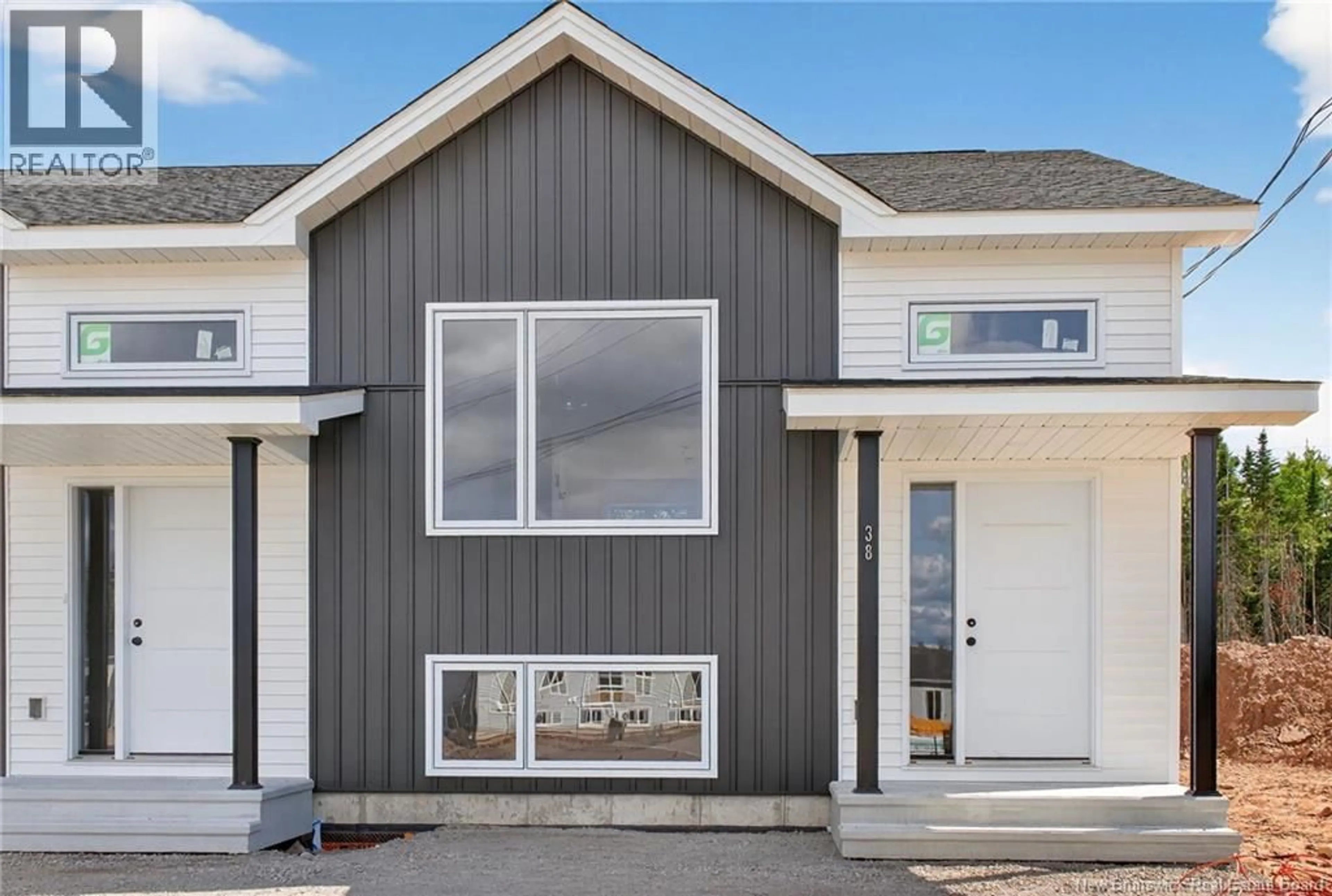 Home with vinyl exterior material, street for 38 CEDRIC COURT, Dieppe New Brunswick E1A7K4