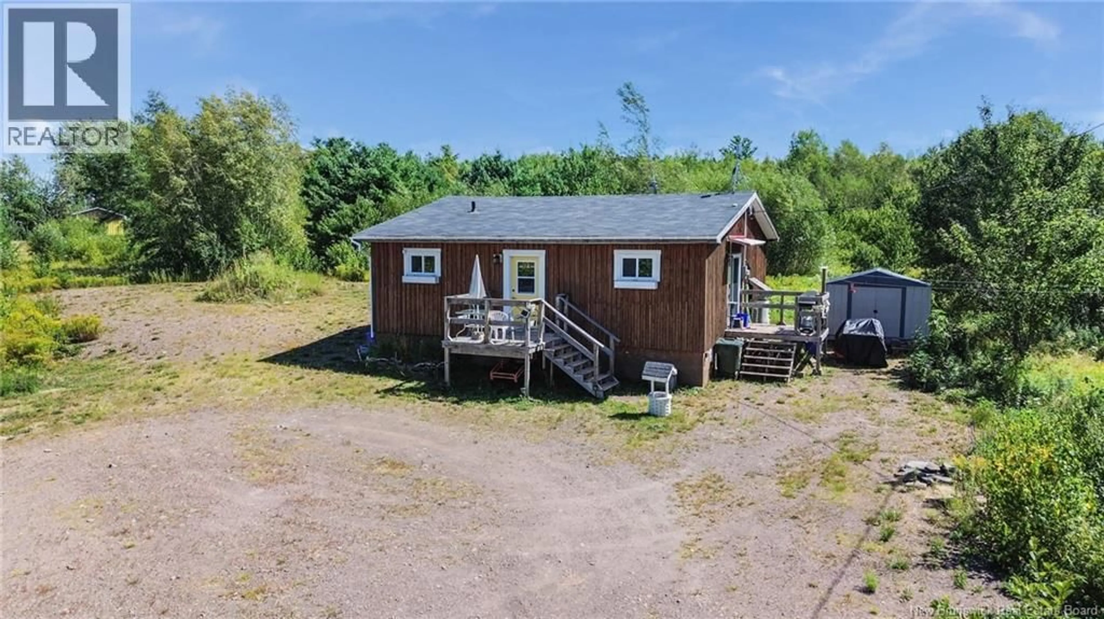 A pic from outside/outdoor area/front of a property/back of a property/a pic from drone, building for 5600 ROUTE 105, Mill Cove New Brunswick E4C3E4