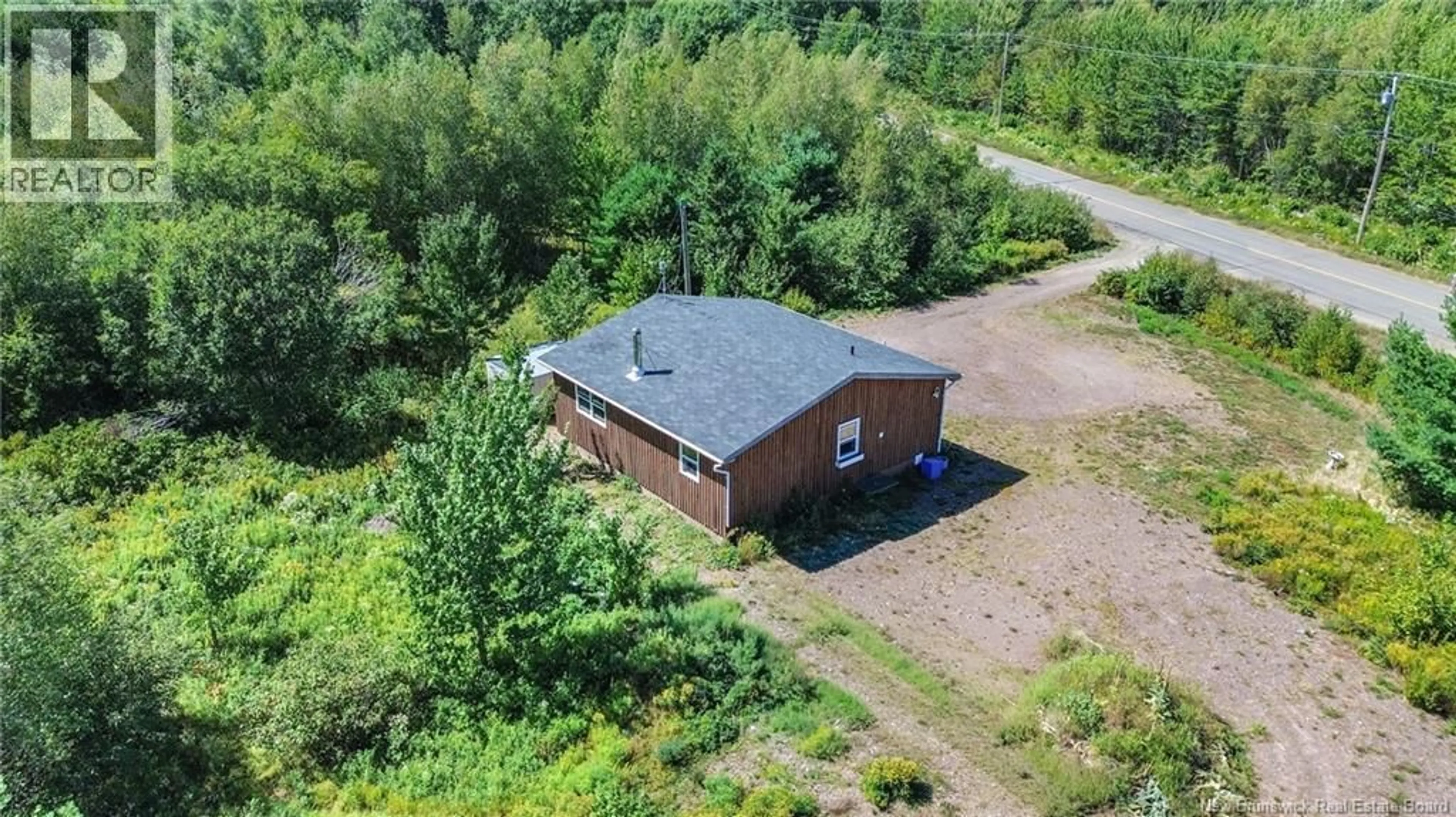 A pic from outside/outdoor area/front of a property/back of a property/a pic from drone, building for 5600 ROUTE 105, Mill Cove New Brunswick E4C3E4