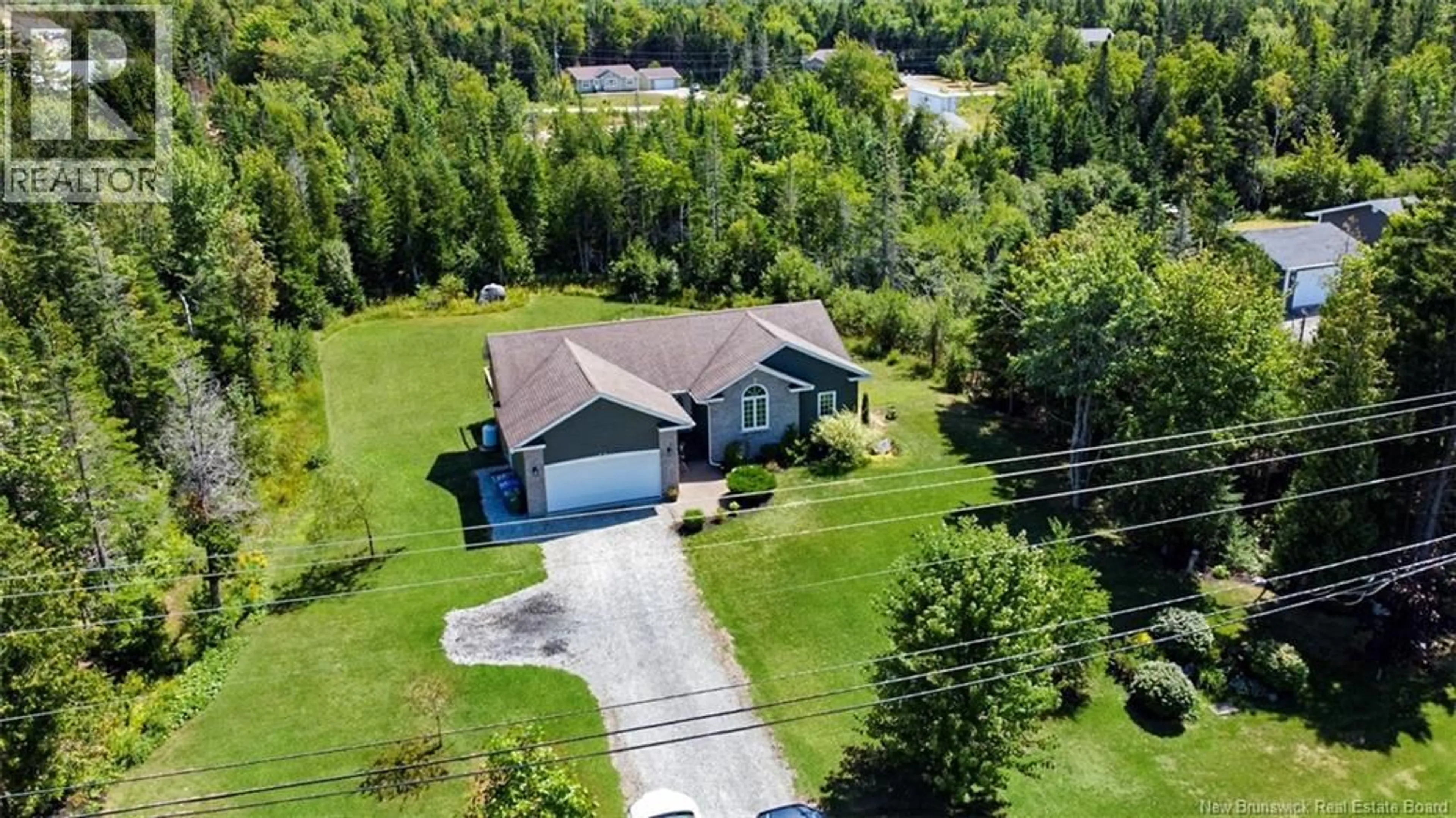 A pic from outside/outdoor area/front of a property/back of a property/a pic from drone, water/lake/river/ocean view for 212 FRENCH VILLAGE ROAD, French Village New Brunswick E2S2V9