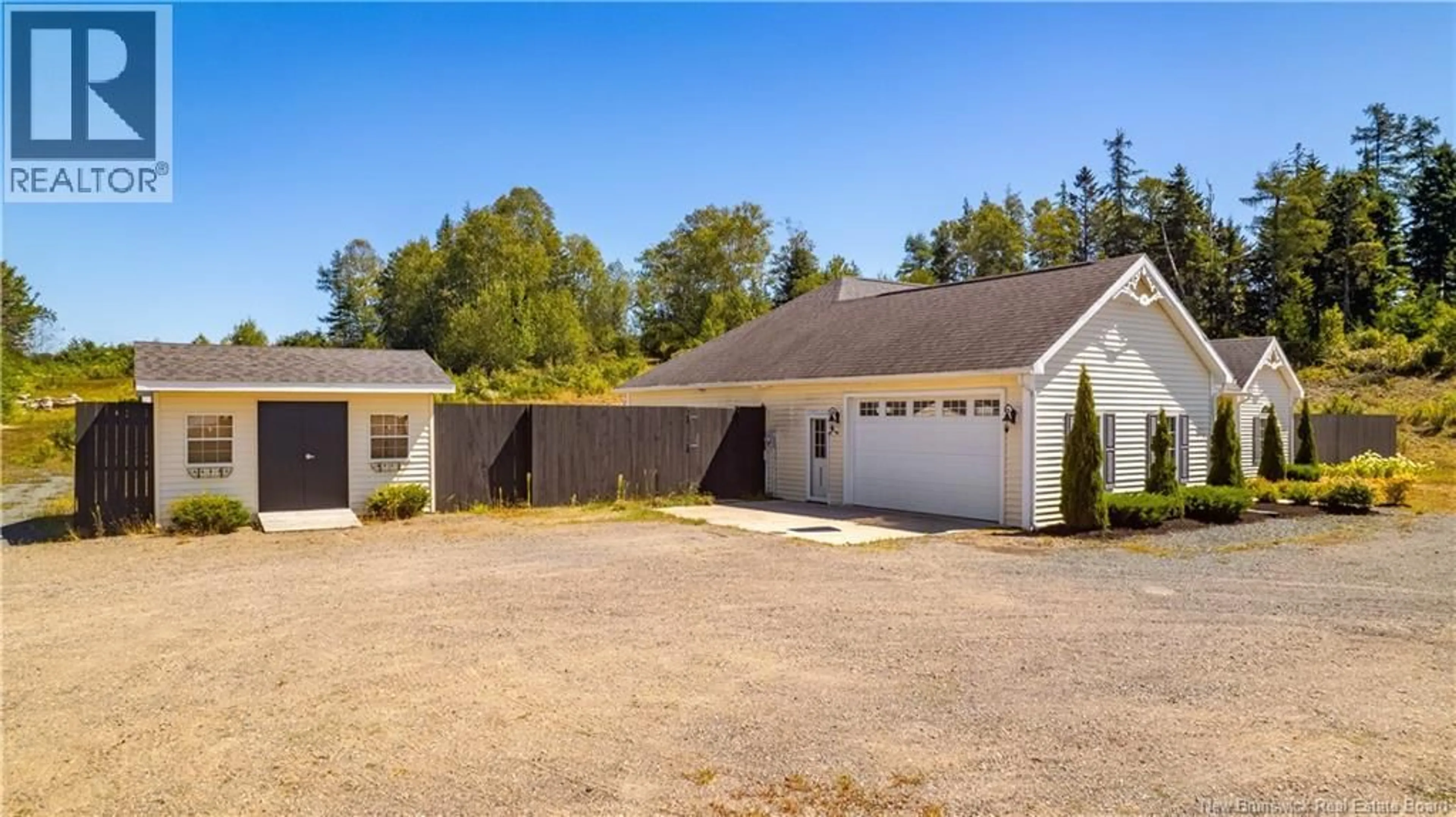 A pic from outside/outdoor area/front of a property/back of a property/a pic from drone, building for 84 ROUTE 785, Pennfield New Brunswick E5H1V8