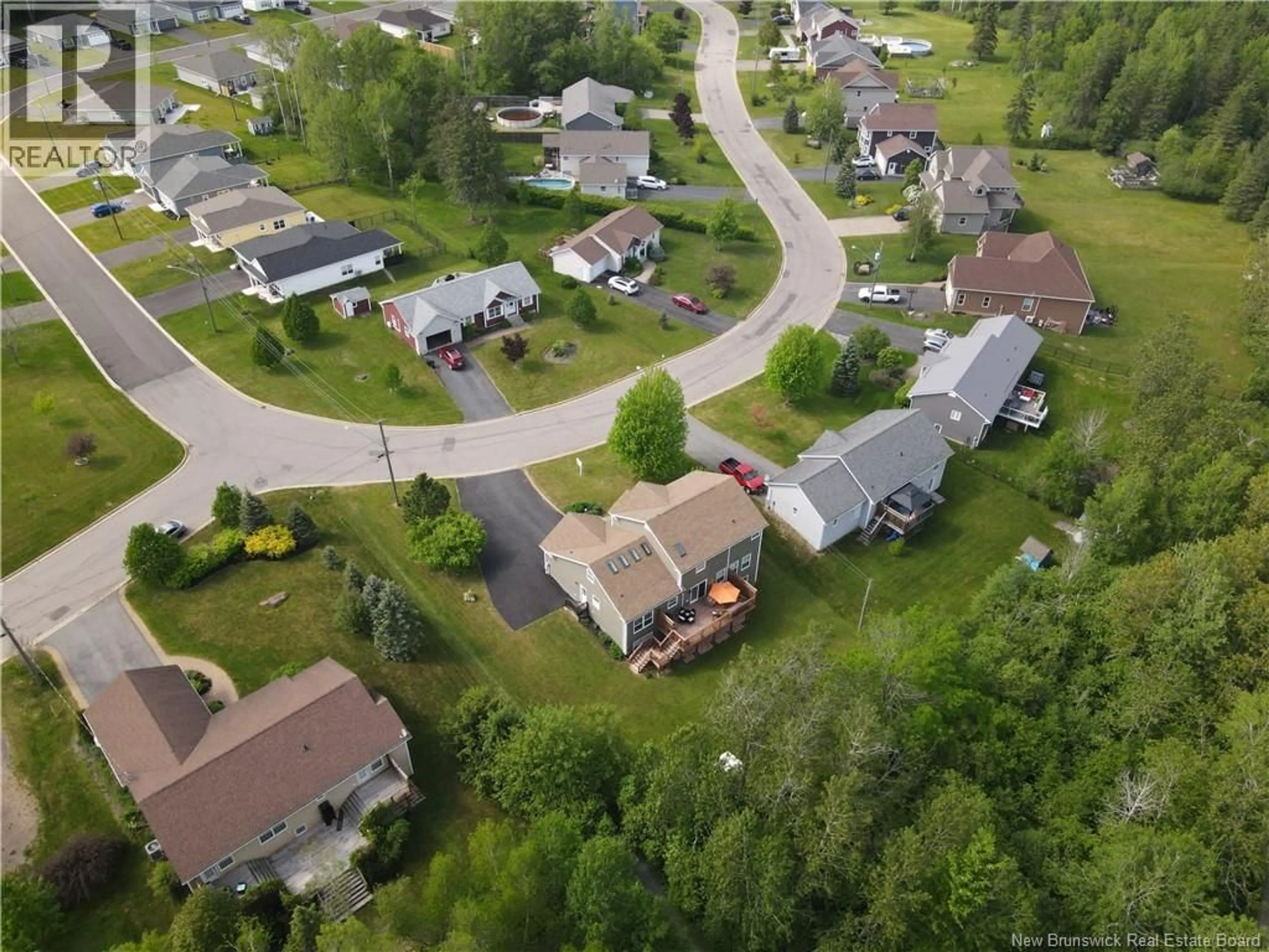 A pic from outside/outdoor area/front of a property/back of a property/a pic from drone, street for 160 BRYANT DRIVE, Sussex New Brunswick E4E5M9