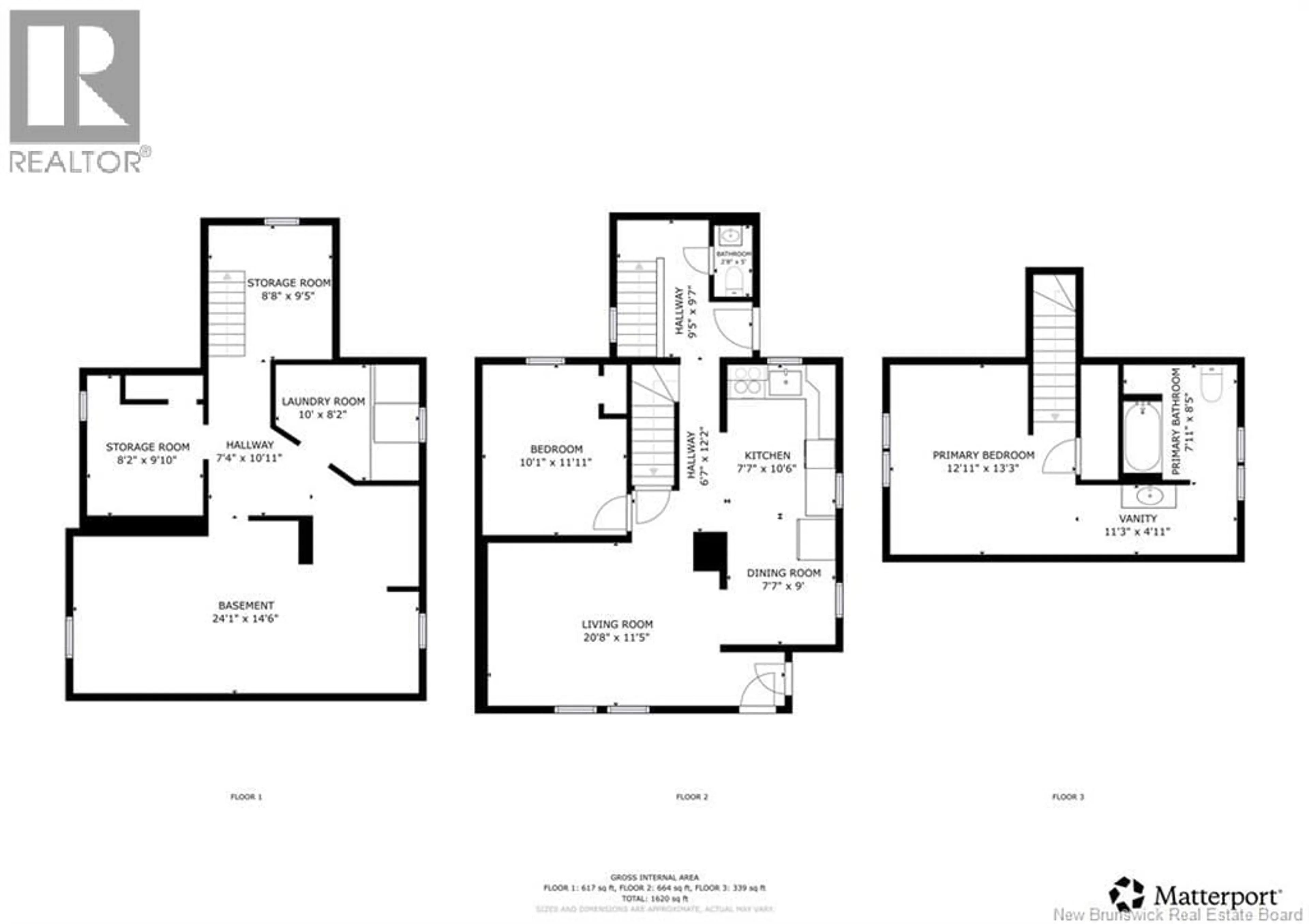 Floor plan for 735 MACLAREN AVENUE, Fredericton New Brunswick E3A3L4