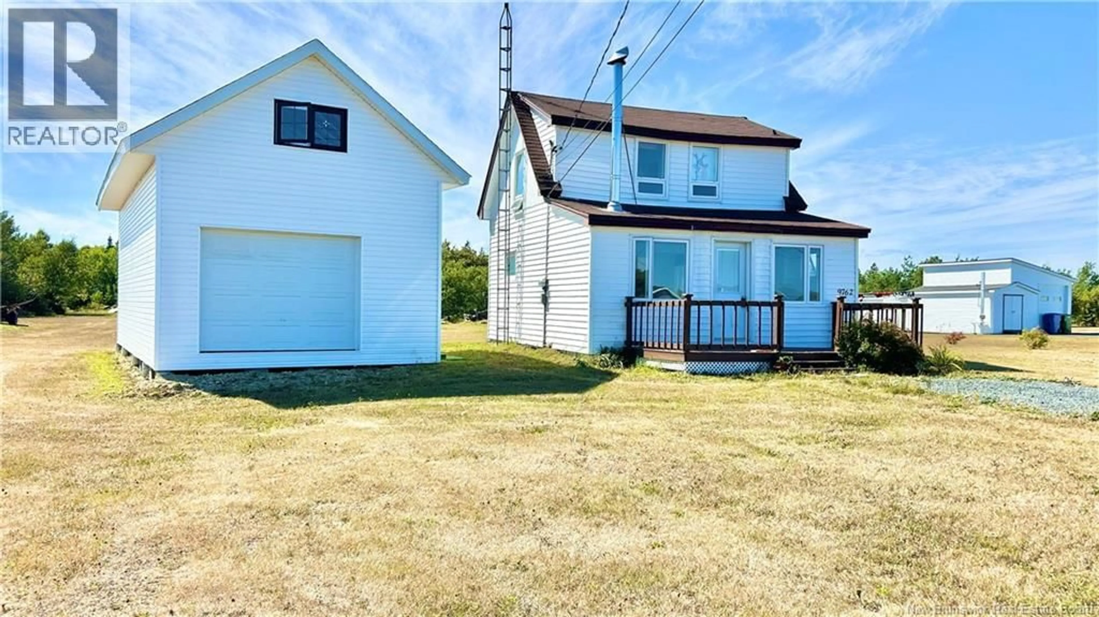 A pic from outside/outdoor area/front of a property/back of a property/a pic from drone, unknown for 9762 145 ROUTE ROUTE, Pokesudie New Brunswick E1W5S4
