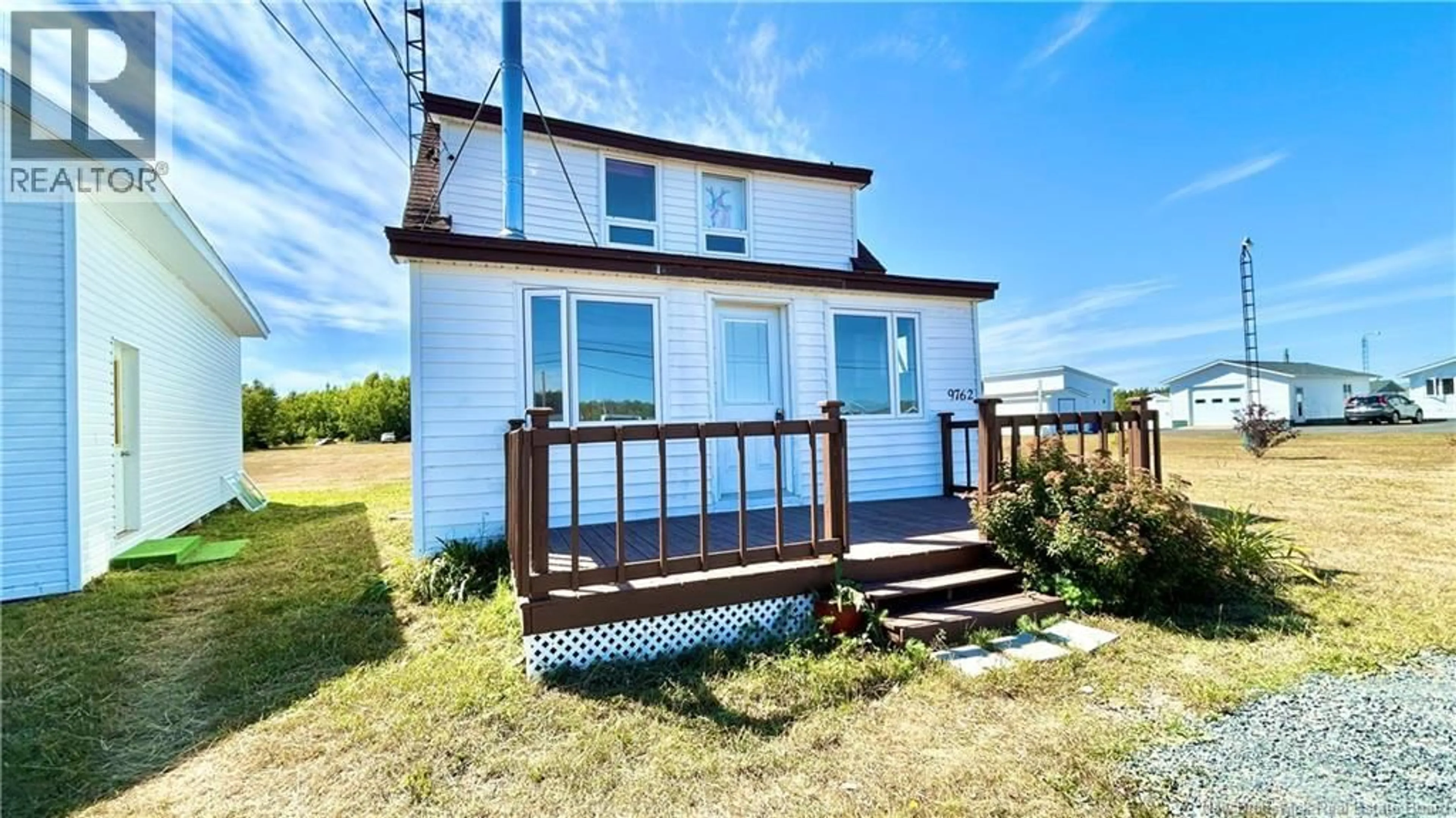 A pic from outside/outdoor area/front of a property/back of a property/a pic from drone, building for 9762 145 ROUTE ROUTE, Pokesudie New Brunswick E1W5S4