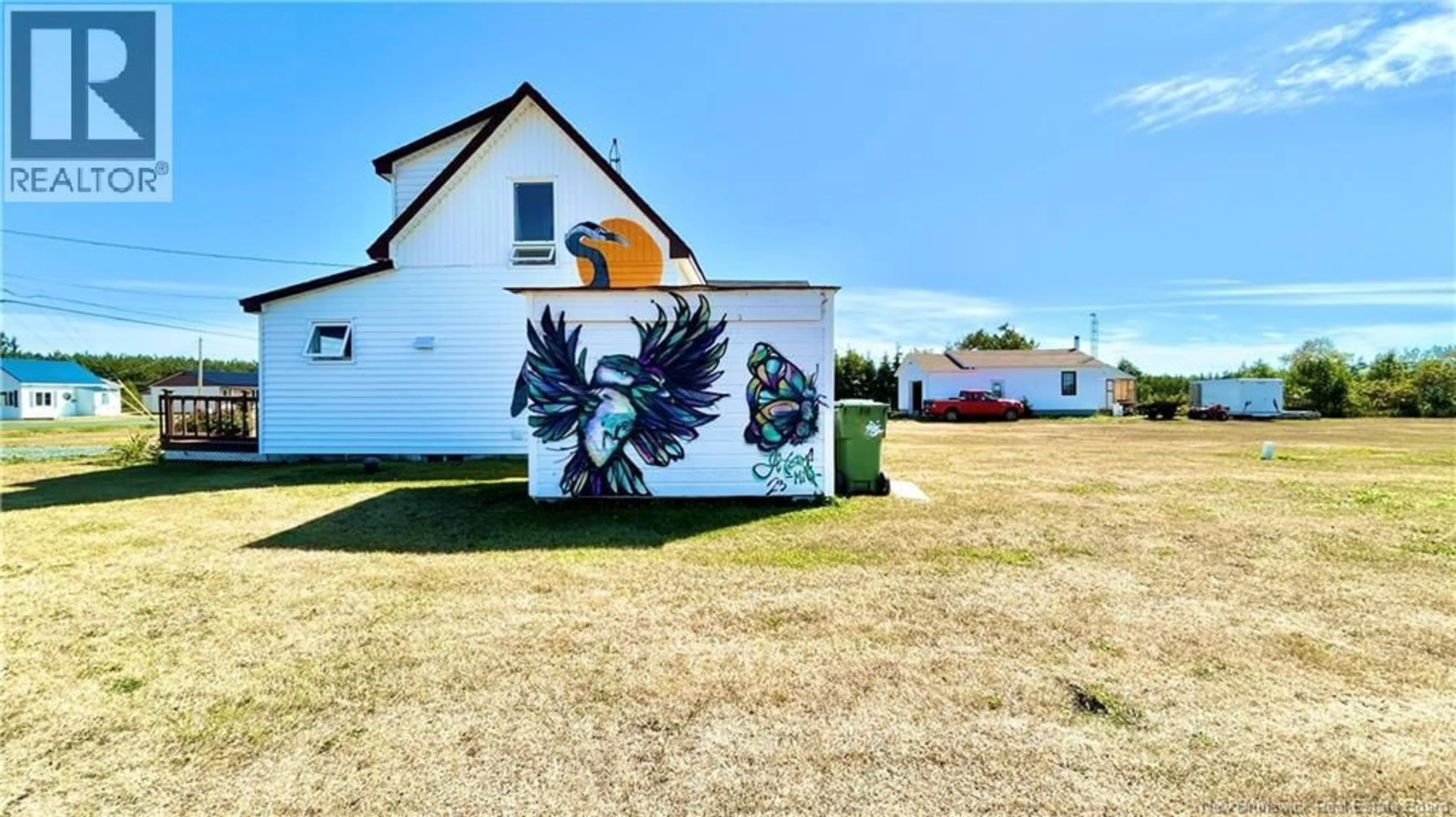 A pic from outside/outdoor area/front of a property/back of a property/a pic from drone, building for 9762 145 ROUTE ROUTE, Pokesudie New Brunswick E1W5S4