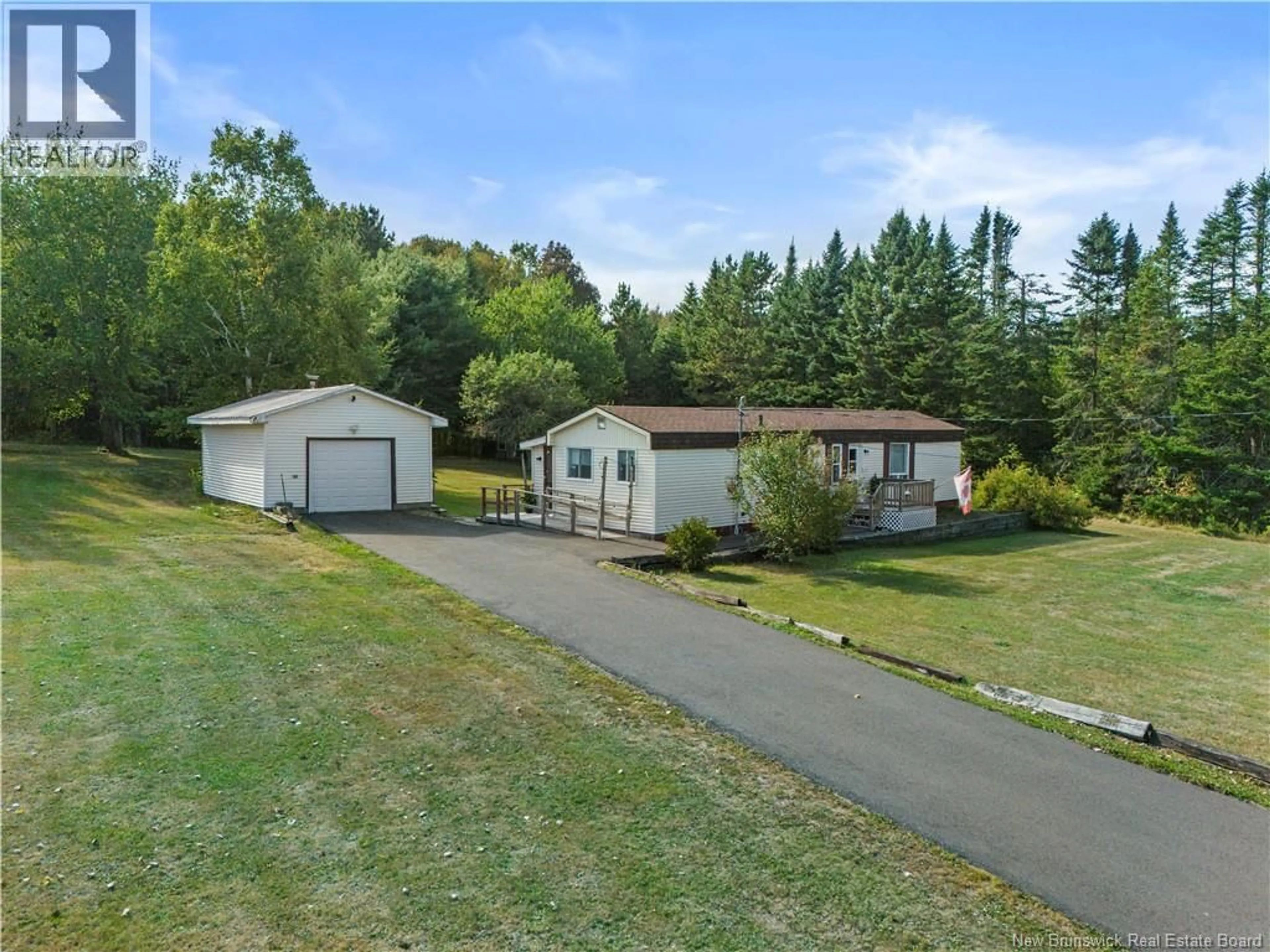 A pic from outside/outdoor area/front of a property/back of a property/a pic from drone, unknown for 24 ENGLISH SETTLEMENT ROAD, Stanley New Brunswick E3G6K7