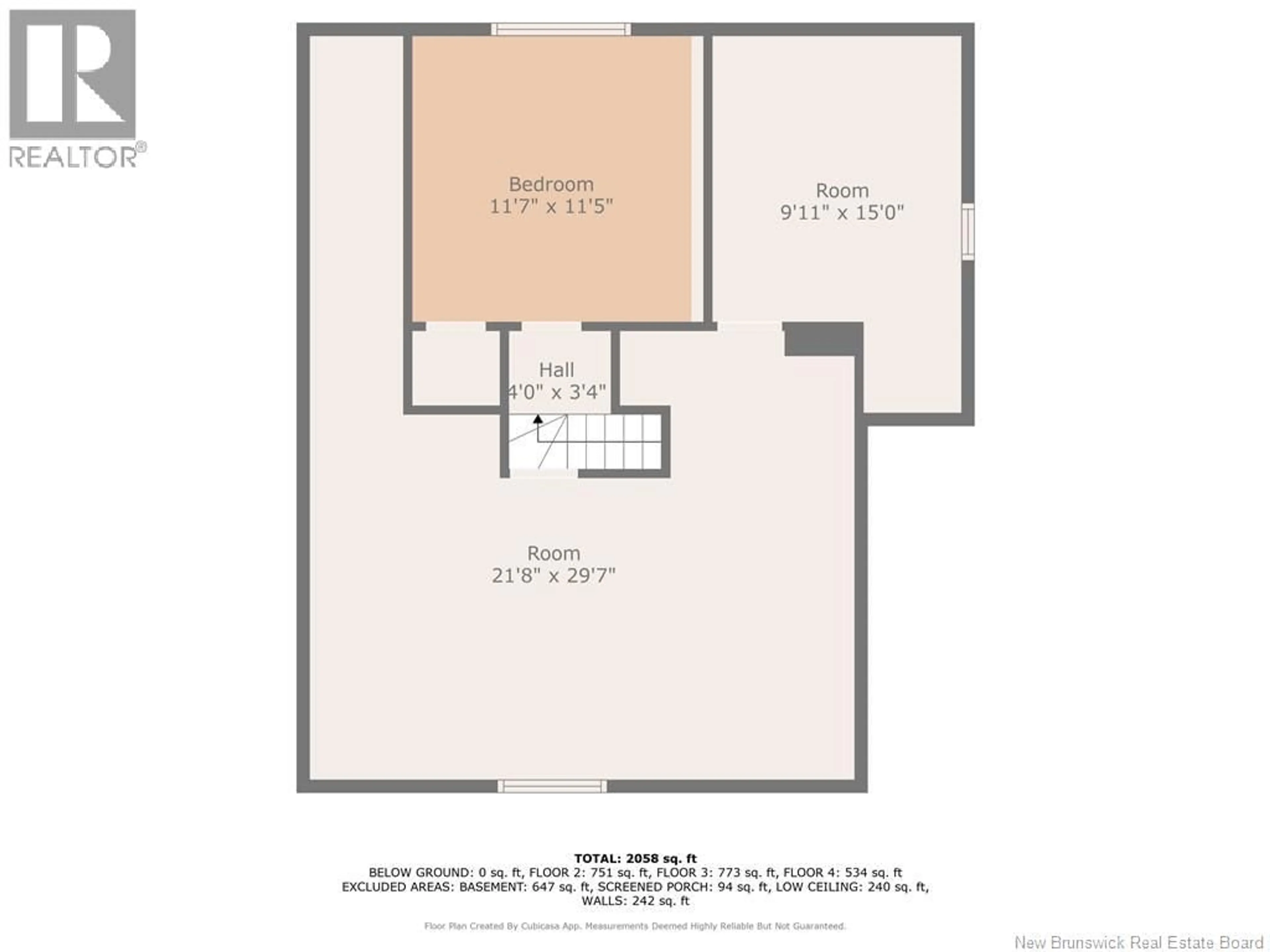 Floor plan for 407 VICTORIA, Dalhousie New Brunswick E8C2V1