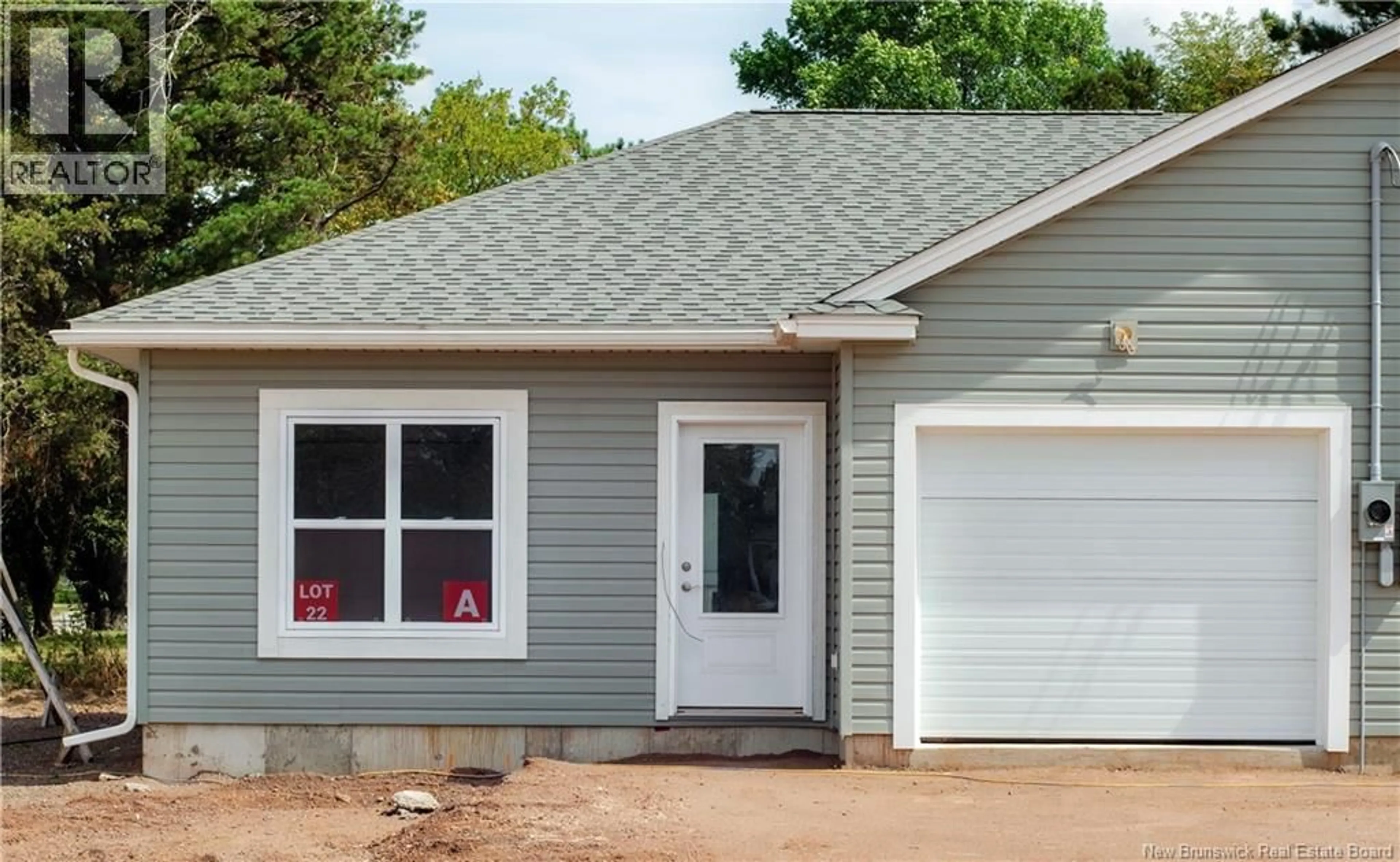 Home with vinyl exterior material, street for 22A OTTY AVENUE, Sussex New Brunswick E4E1G6