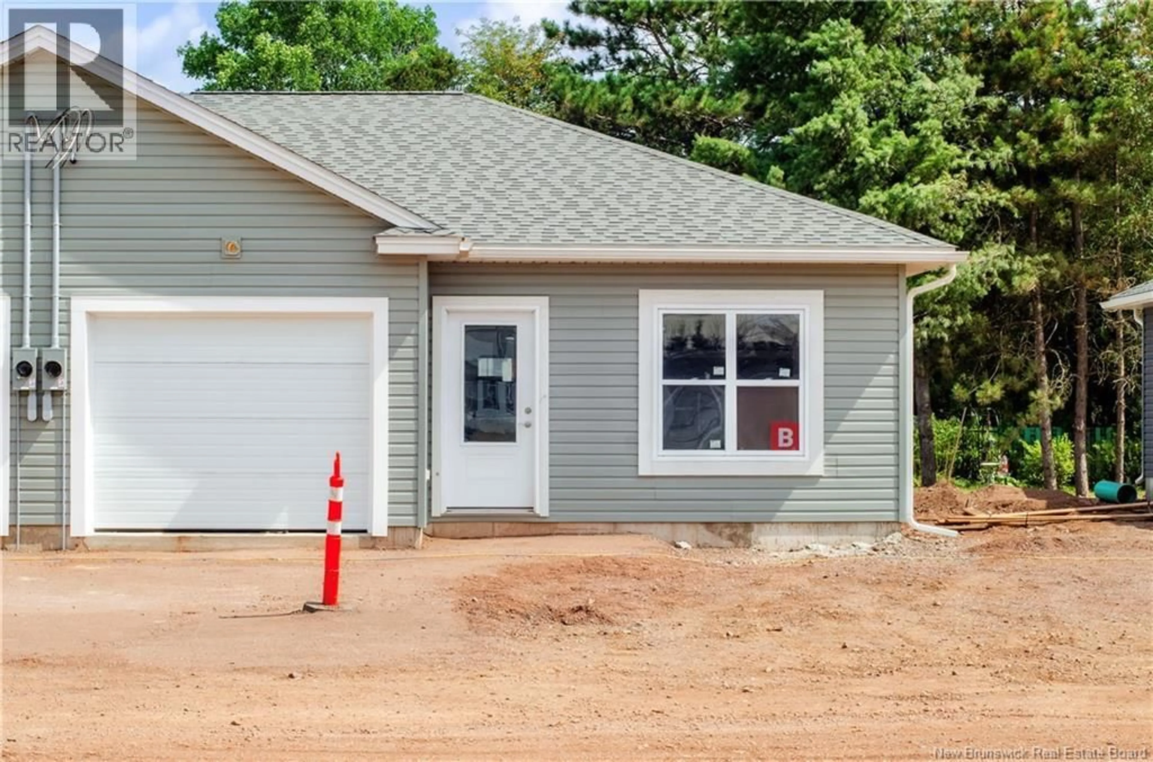 Home with vinyl exterior material, street for 22B OTTY AVENUE, Sussex New Brunswick E4E1G6