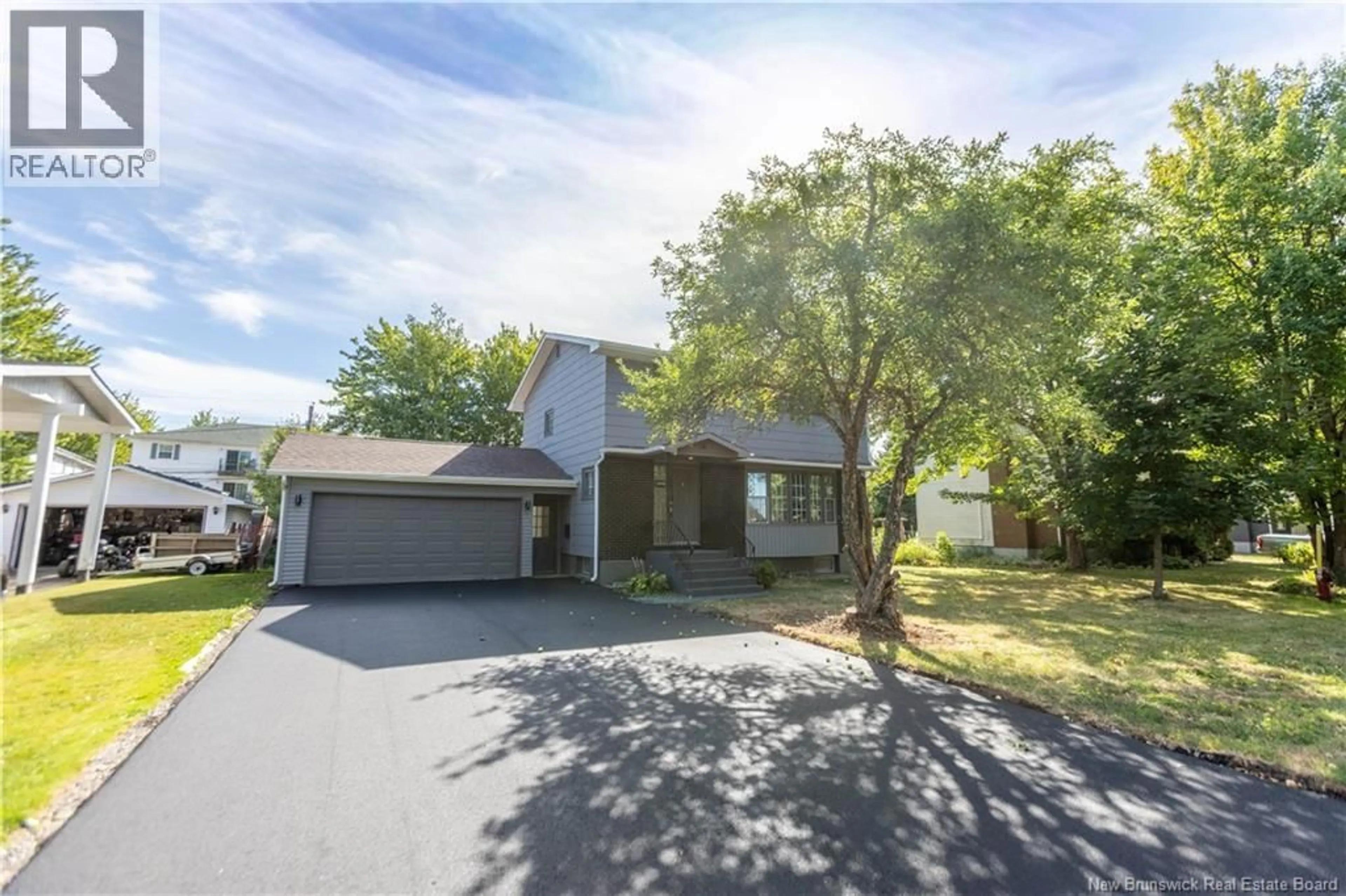 A pic from outside/outdoor area/front of a property/back of a property/a pic from drone, street for 38 WILSON ROAD, Riverview New Brunswick E1B2W1