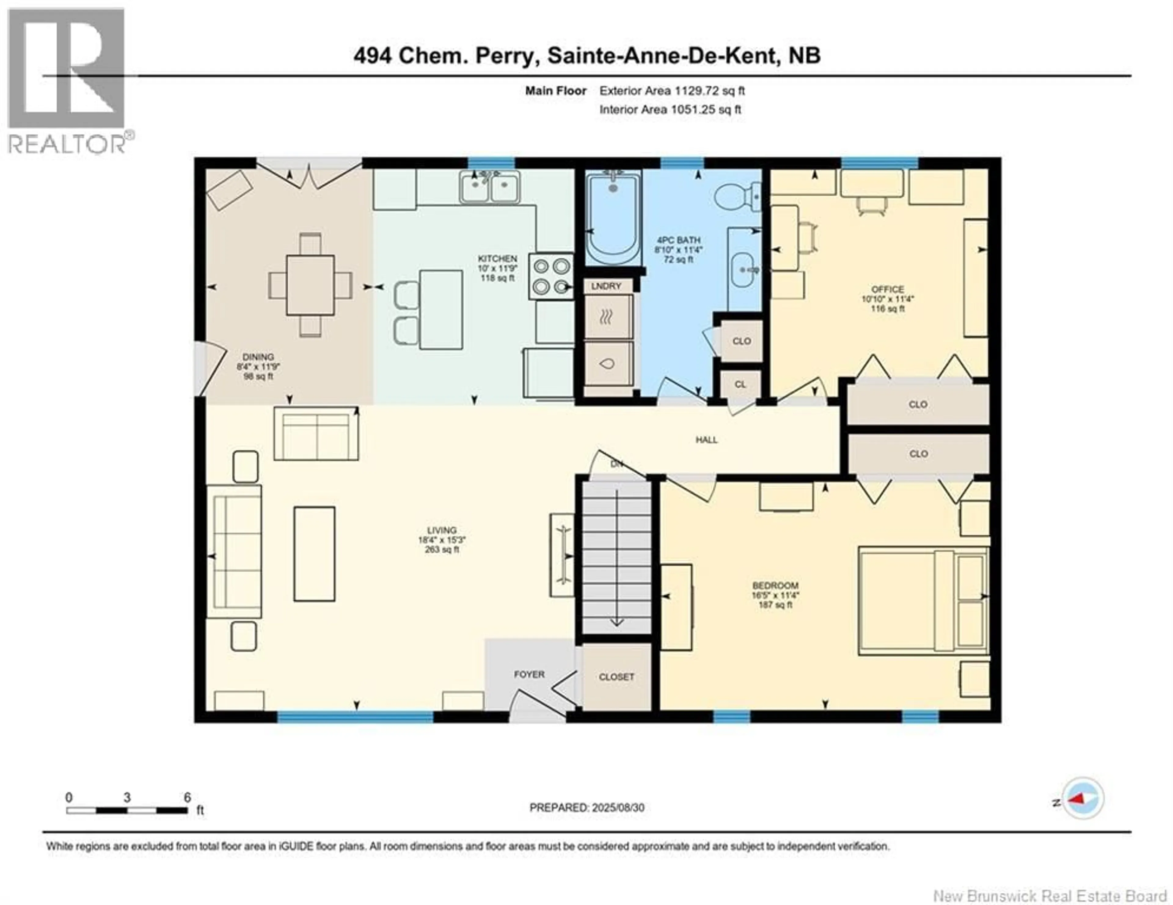 Floor plan for 494 PERRY, Sainte-Anne-De-Kent New Brunswick E4S1C6