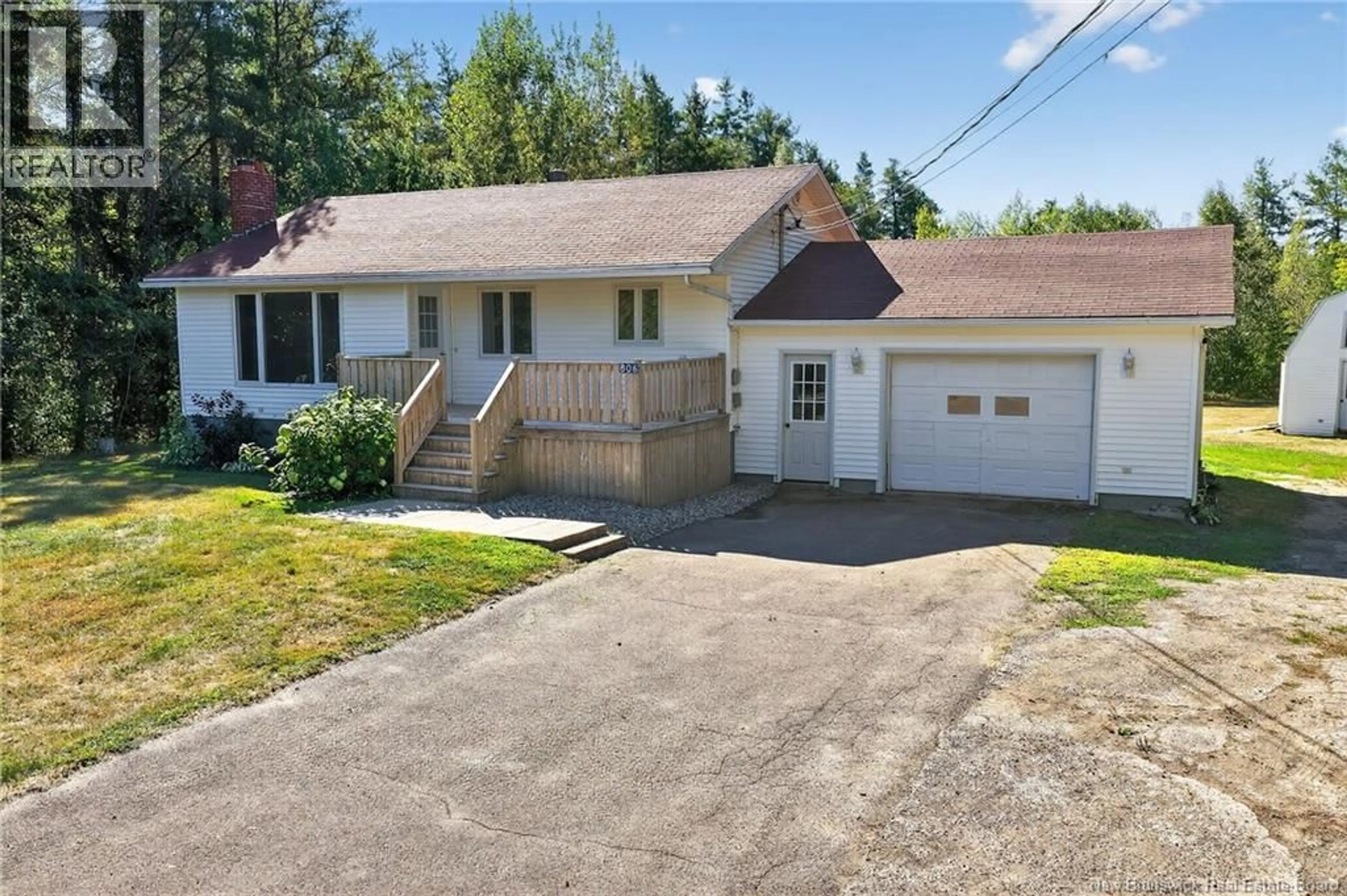 A pic from outside/outdoor area/front of a property/back of a property/a pic from drone, street for 806 WARD ROAD, Cocagne New Brunswick E4R3N5