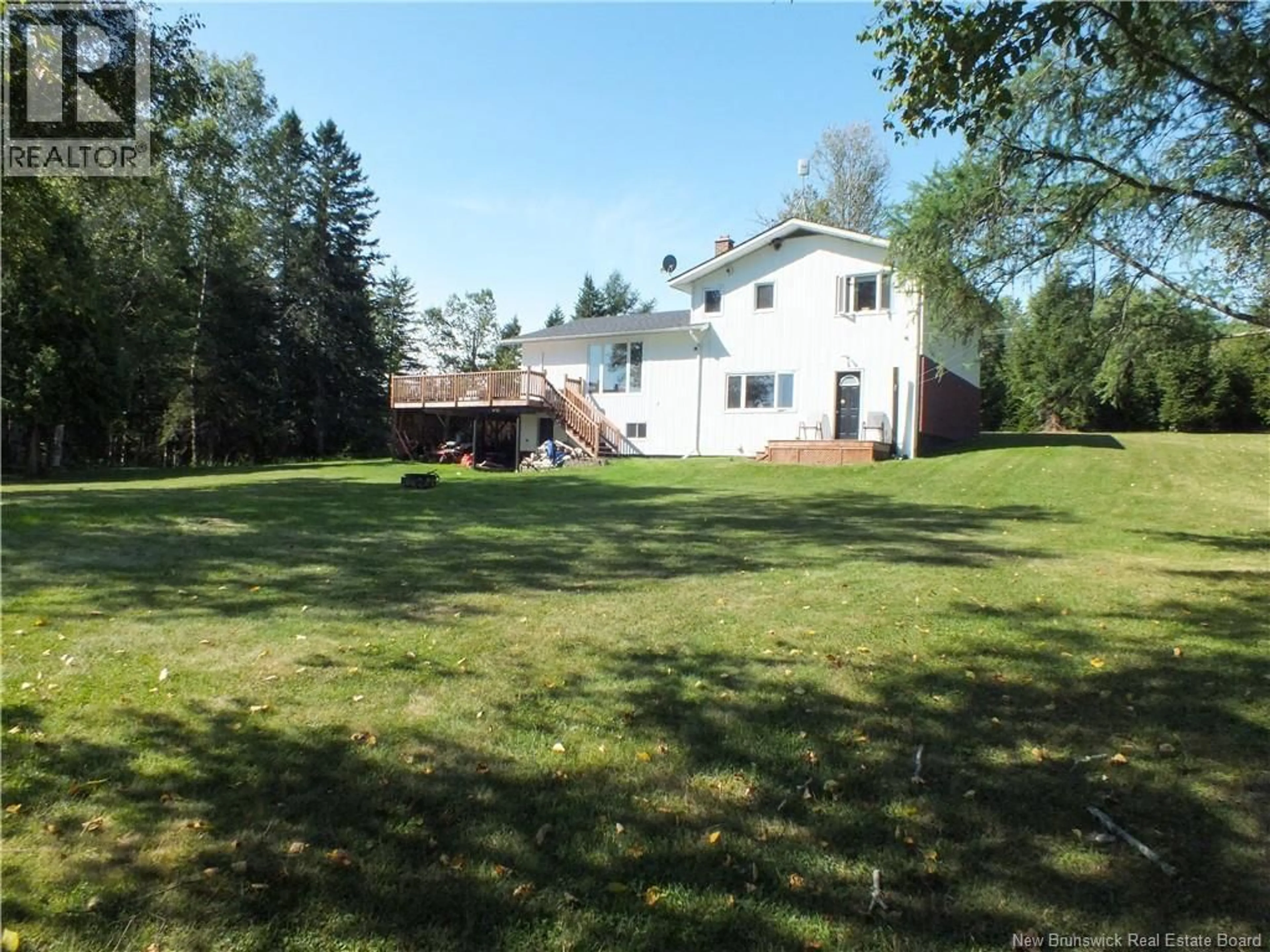 A pic from outside/outdoor area/front of a property/back of a property/a pic from drone, unknown for 2948 ROUTE 109, Three Brooks New Brunswick E7G2X4