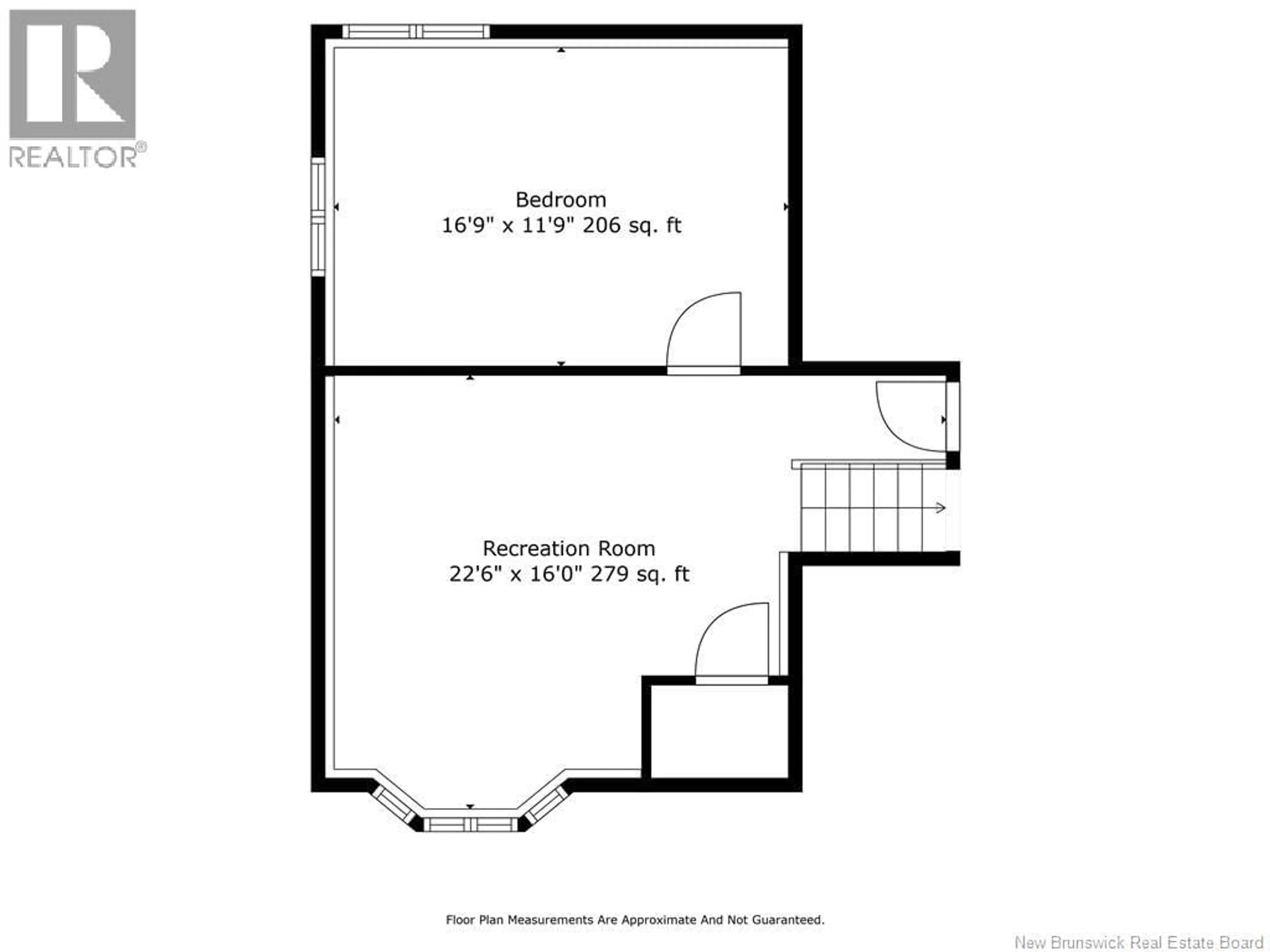 Floor plan for 153 ELMHURST, Moncton New Brunswick E1C9V4