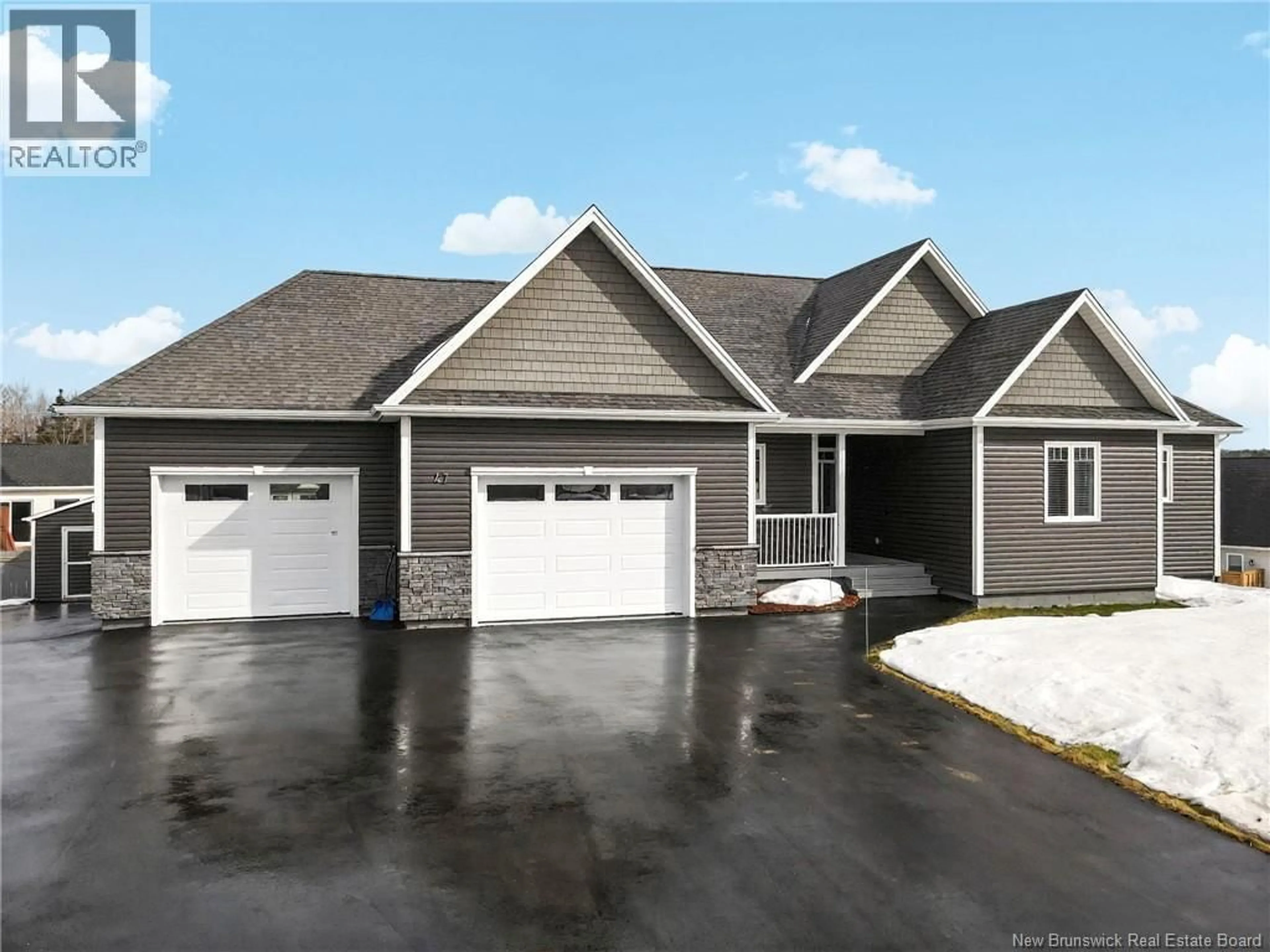 Home with vinyl exterior material, street for 47 LOUIS-ARTHUR COURT, Dieppe New Brunswick E1A9M5