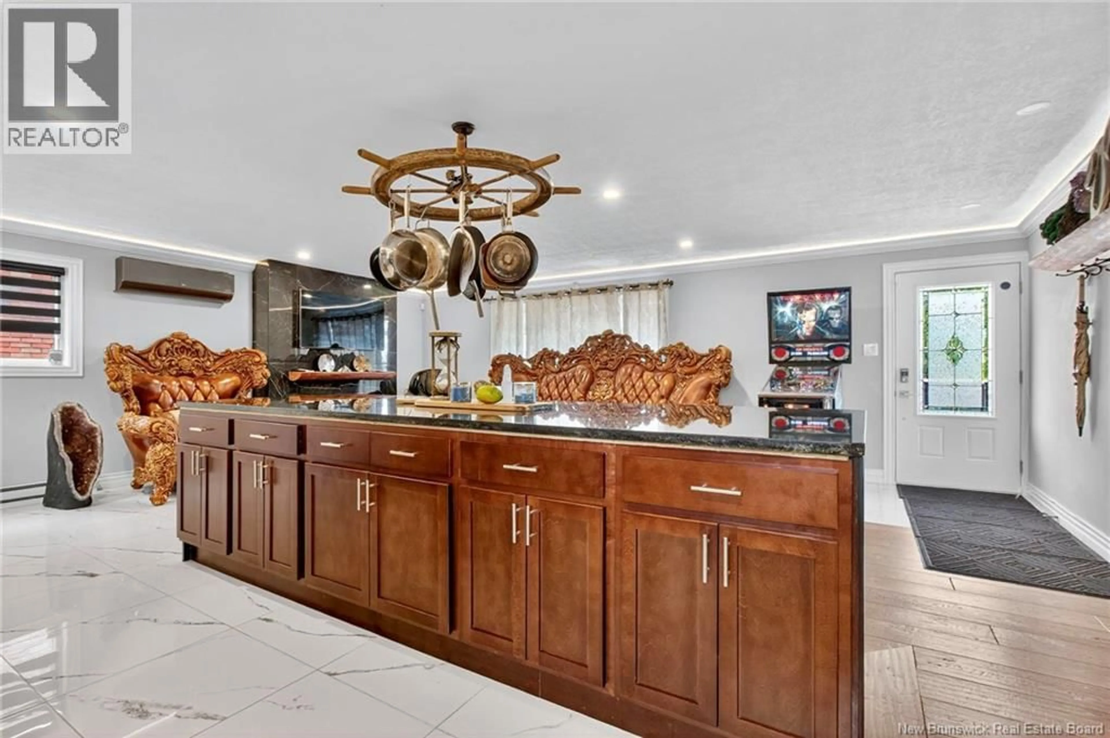 Open concept kitchen, ceramic/tile floor for 64 ATHLONE AVENUE, Moncton New Brunswick E1E1S3