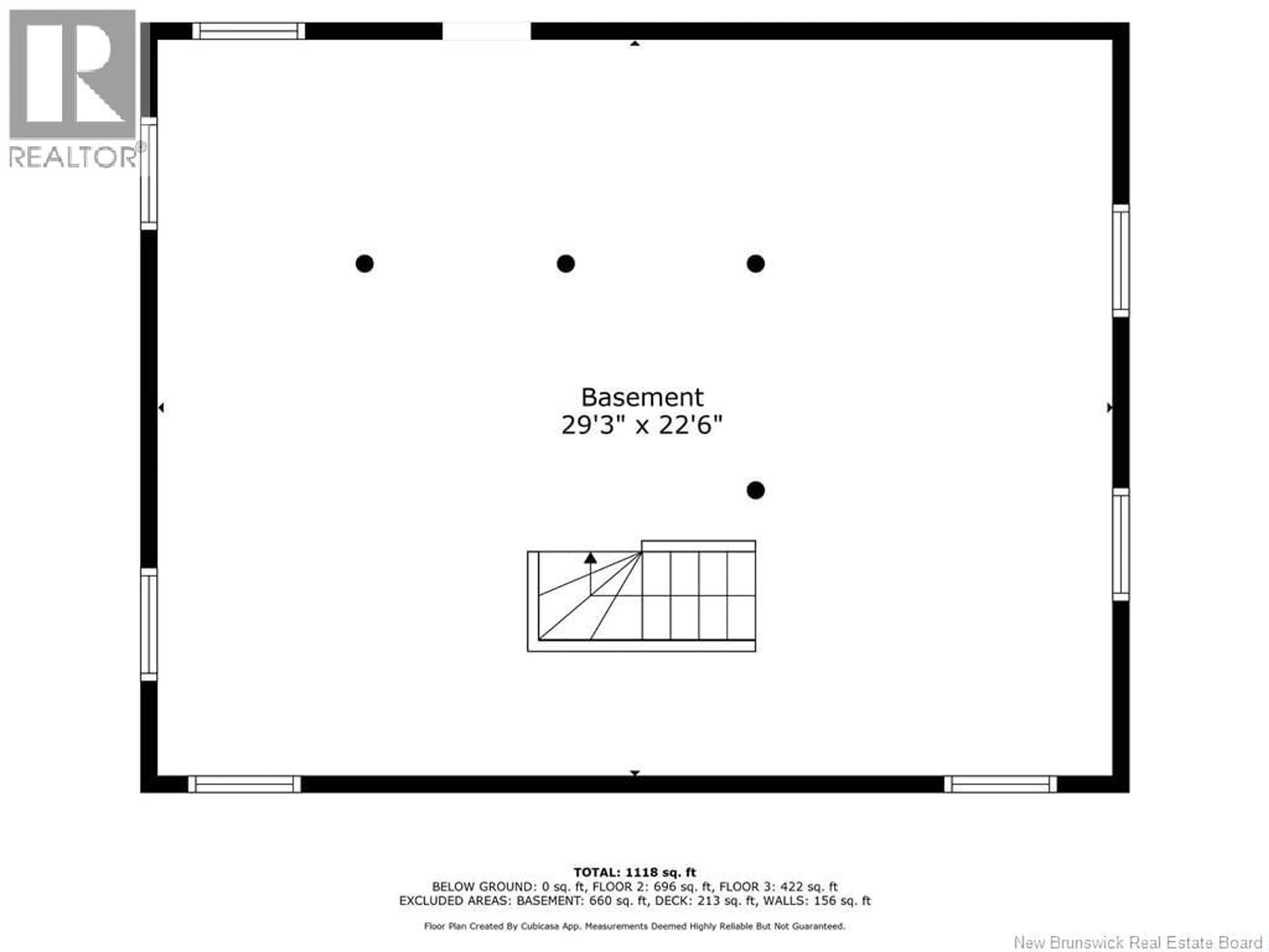 Floor plan for 497 CAMERON STREET, Dalhousie New Brunswick E8C1J5