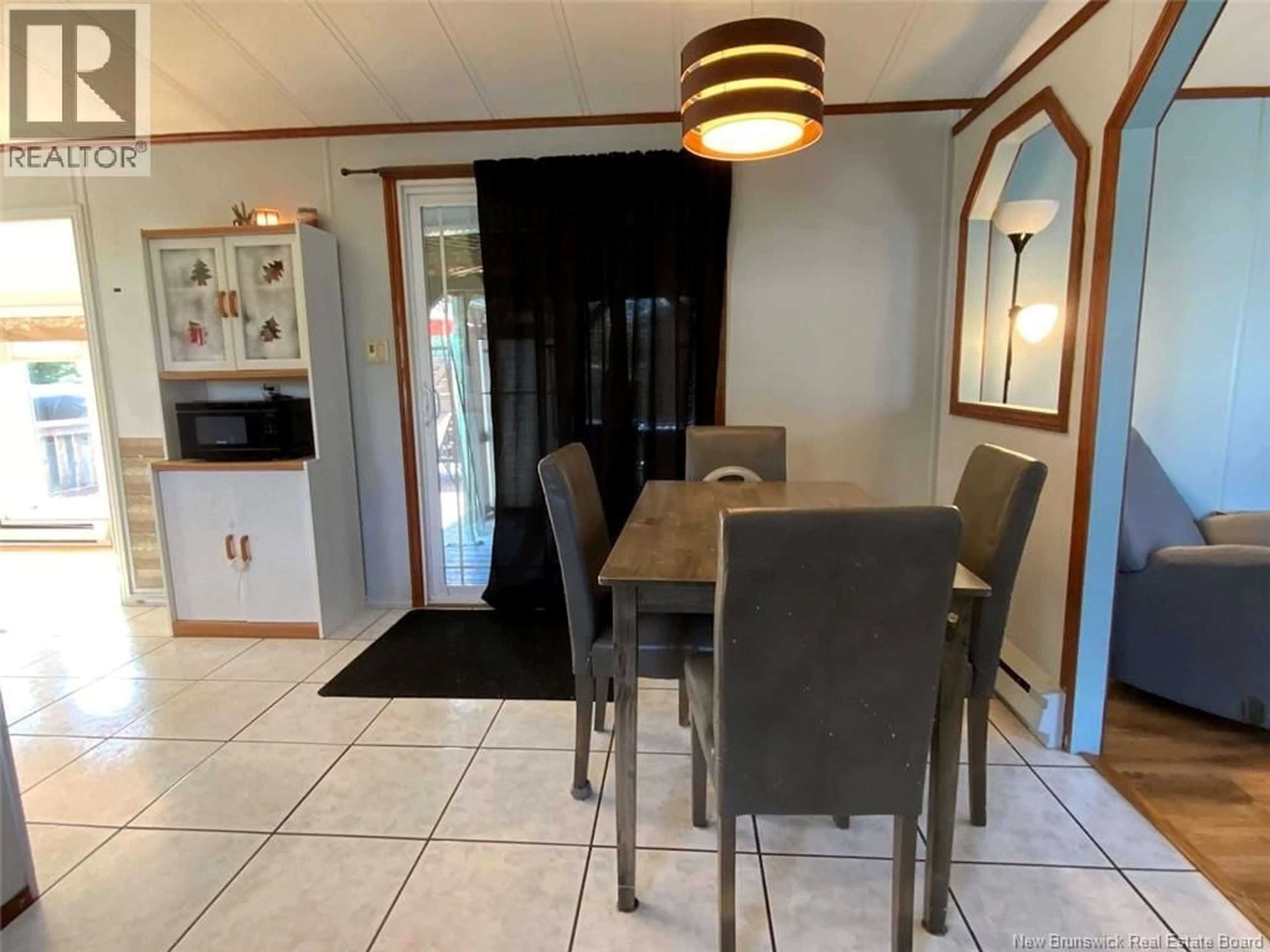 Dining room, ceramic/tile floor for 56 LE PARADIS ROAD, Saint-Jacques New Brunswick E7B1V1