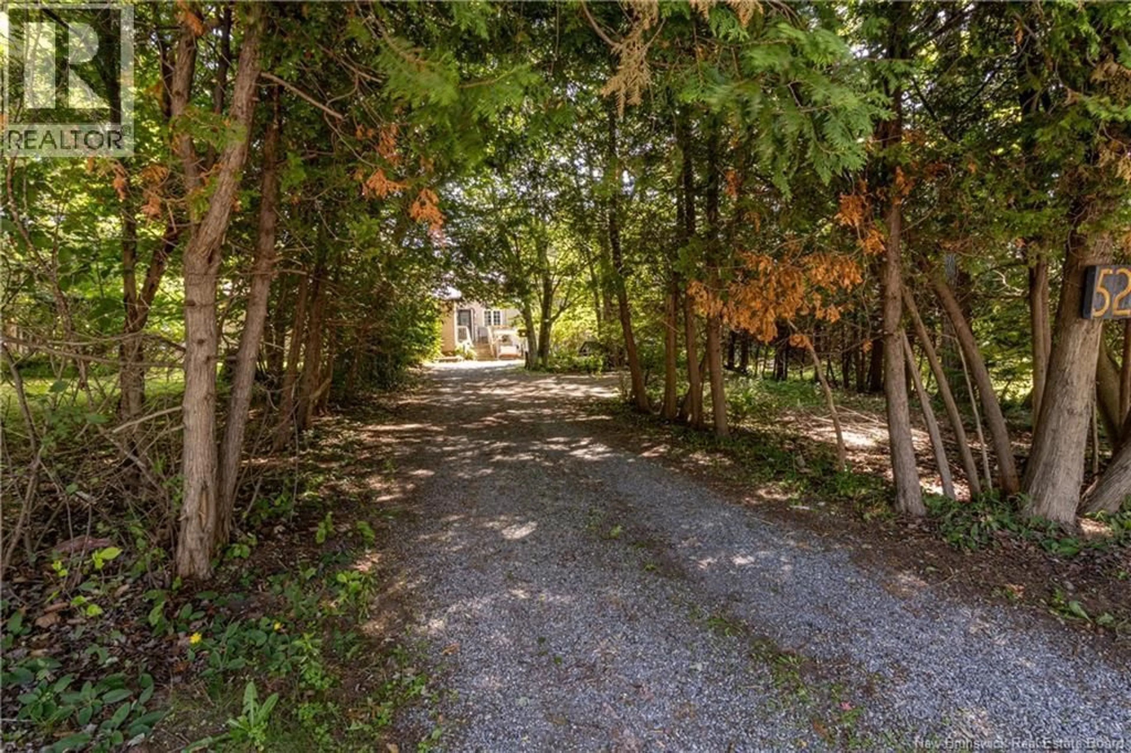 Patio, forest/trees view for 52 PETTINGILL ROAD, Quispamsis New Brunswick E2E3R7