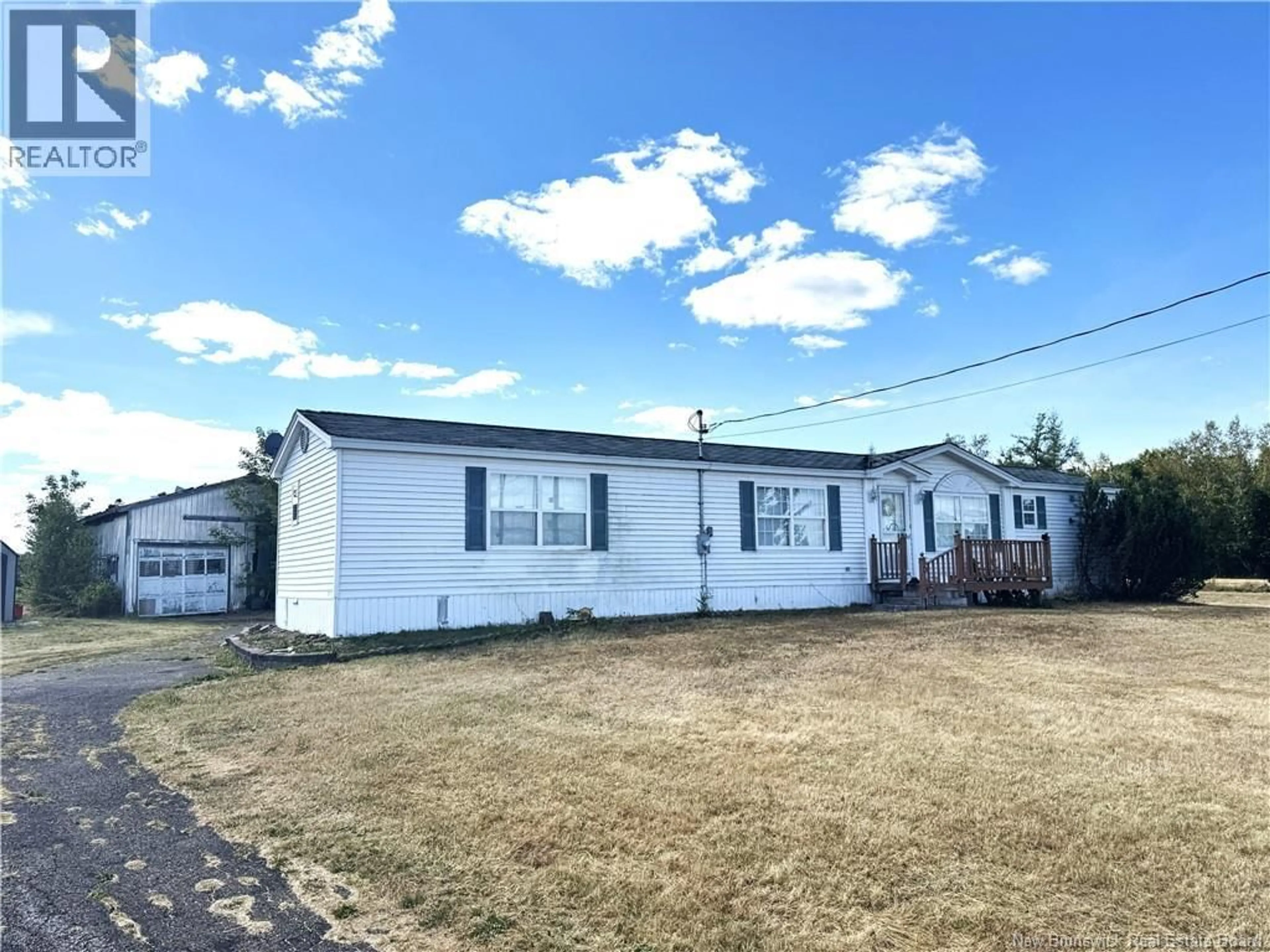 A pic from outside/outdoor area/front of a property/back of a property/a pic from drone, street for 1297 ROUTE 585, Clarkville New Brunswick E6E1P5
