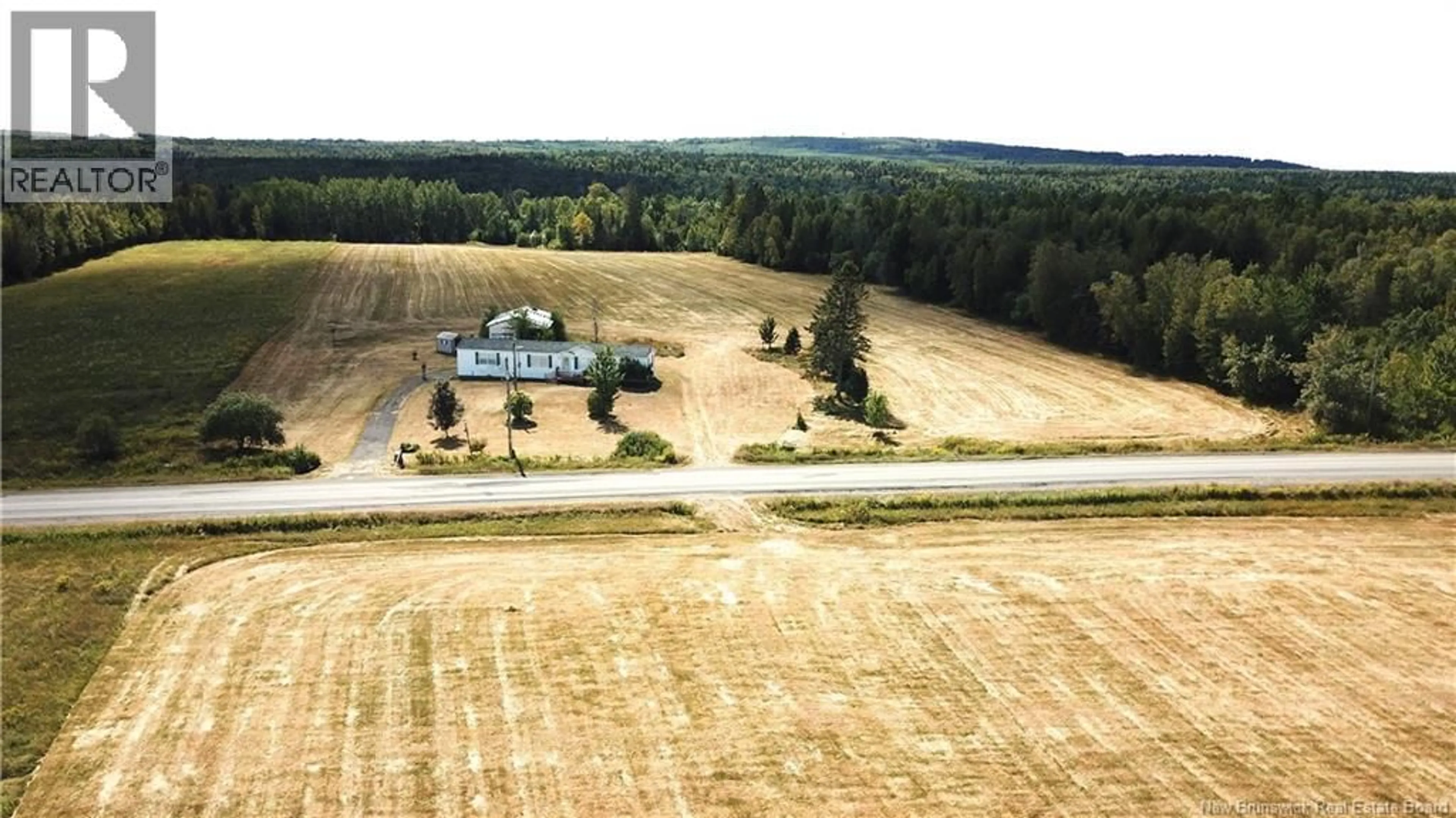 A pic from outside/outdoor area/front of a property/back of a property/a pic from drone, building for 1297 ROUTE 585, Clarkville New Brunswick E6E1P5