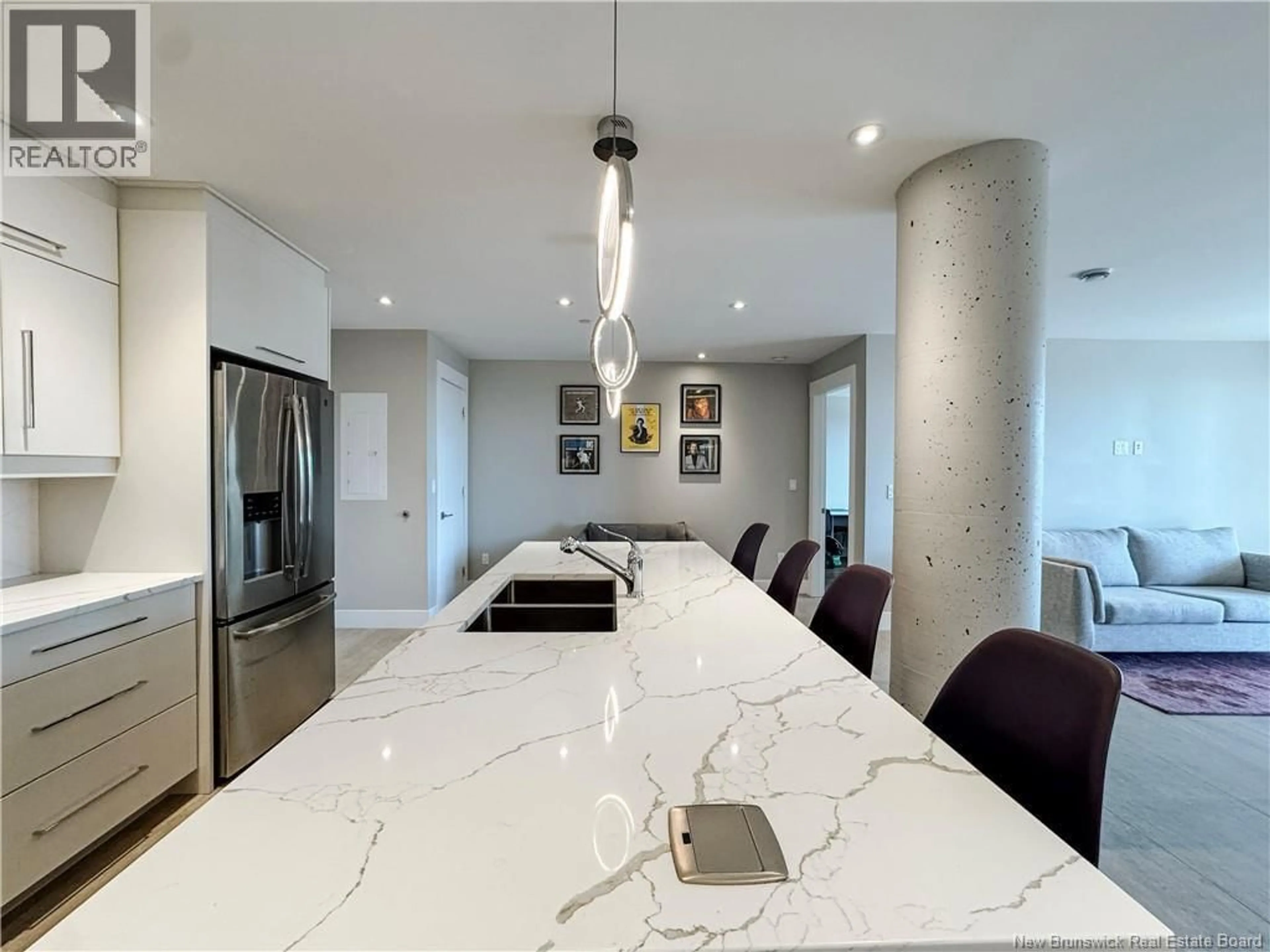 Contemporary kitchen, unknown for 712 - 55 QUEEN STREET, Moncton New Brunswick E1C1K2