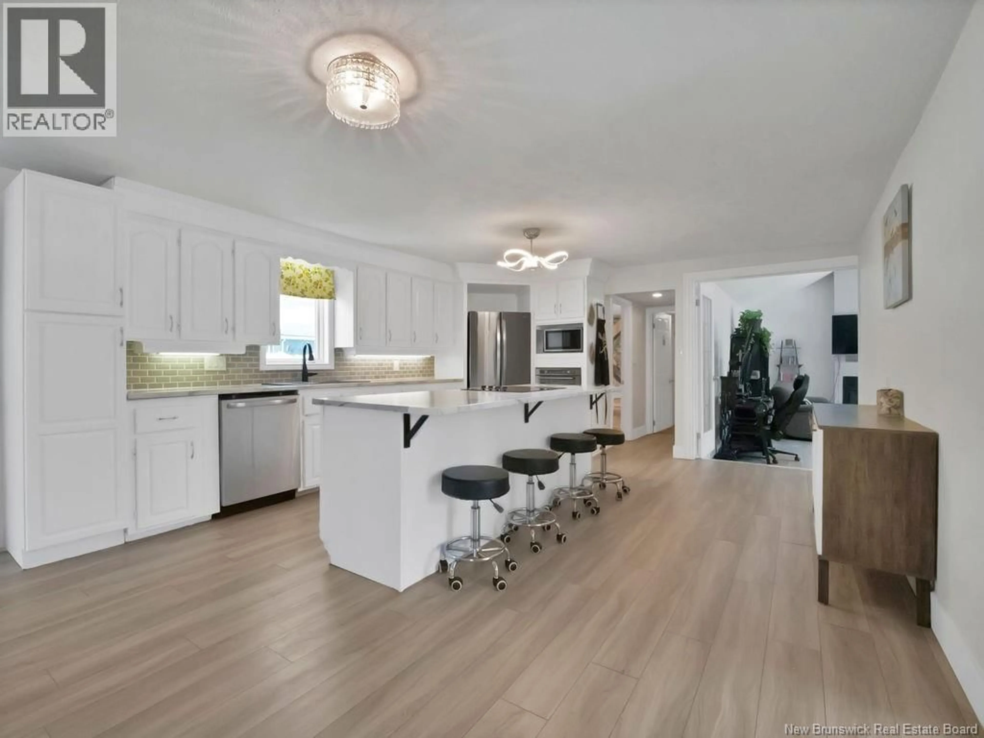 Open concept kitchen, unknown for 589 ROUTE 535, Notre-Dame New Brunswick E4V2K4