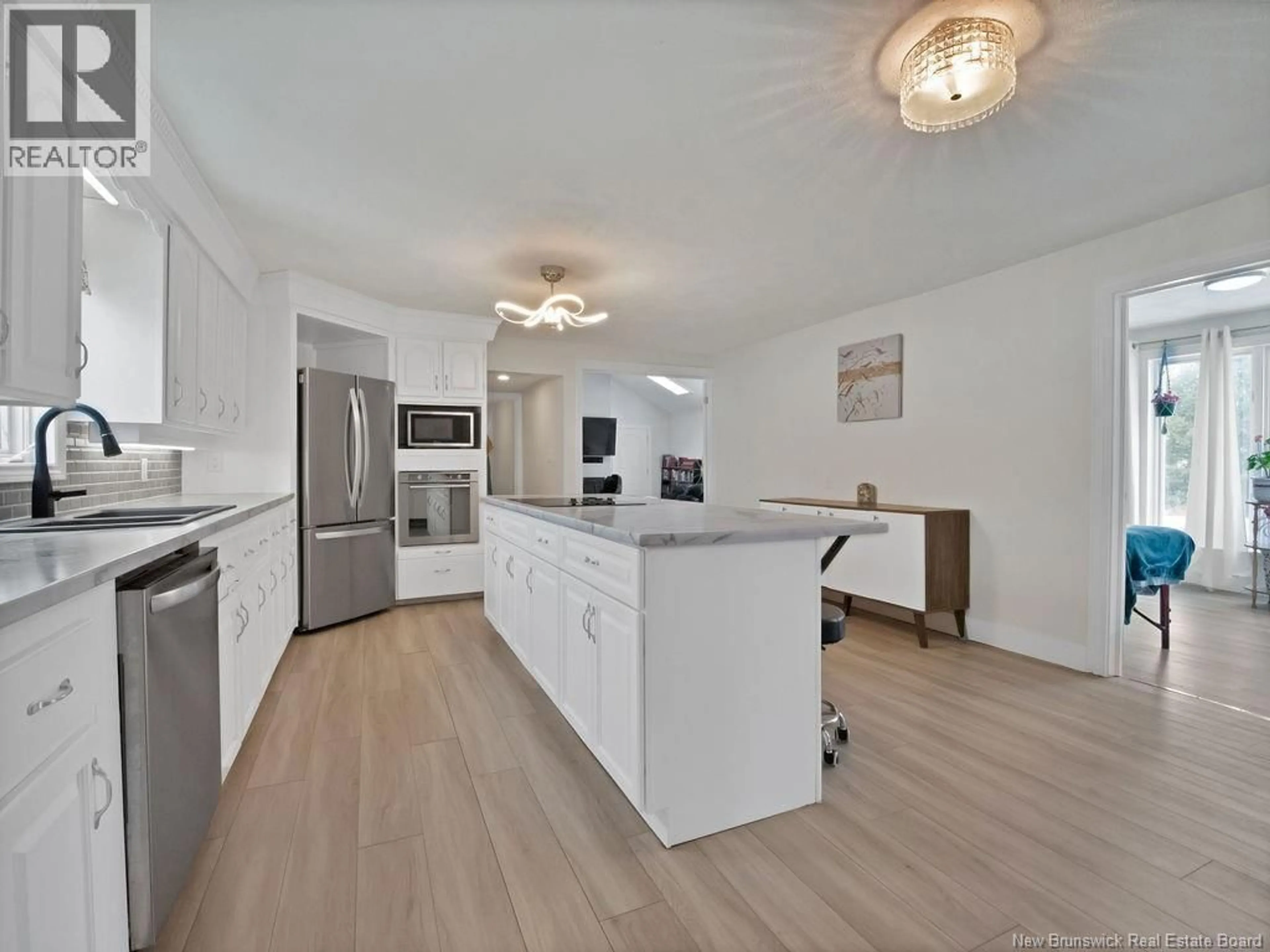 Open concept kitchen, unknown for 589 ROUTE 535, Notre-Dame New Brunswick E4V2K4
